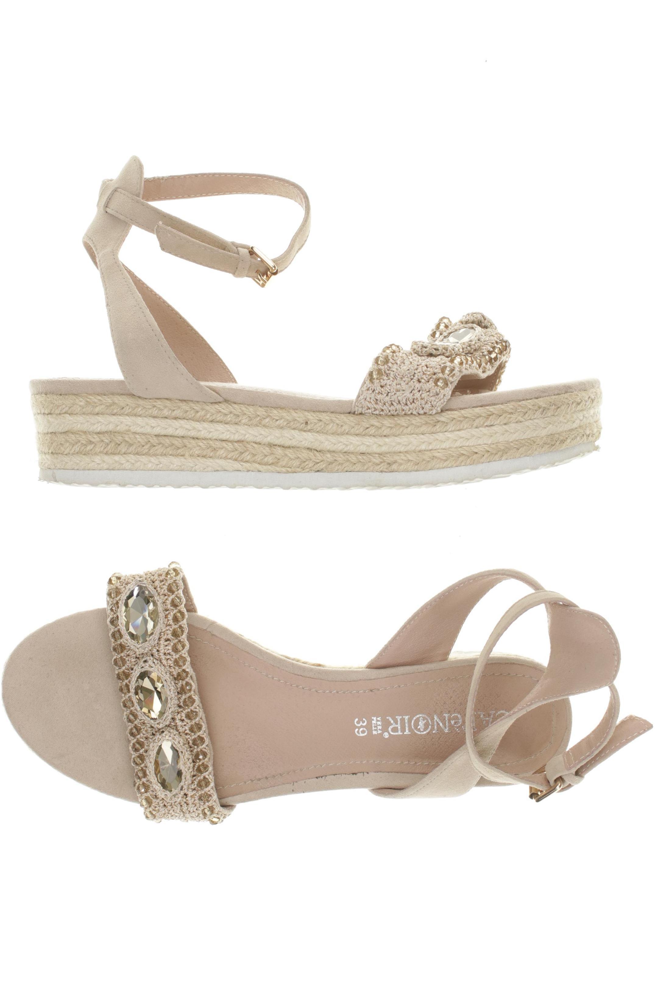 

Café Noir Damen Sandale, beige, Gr. 39