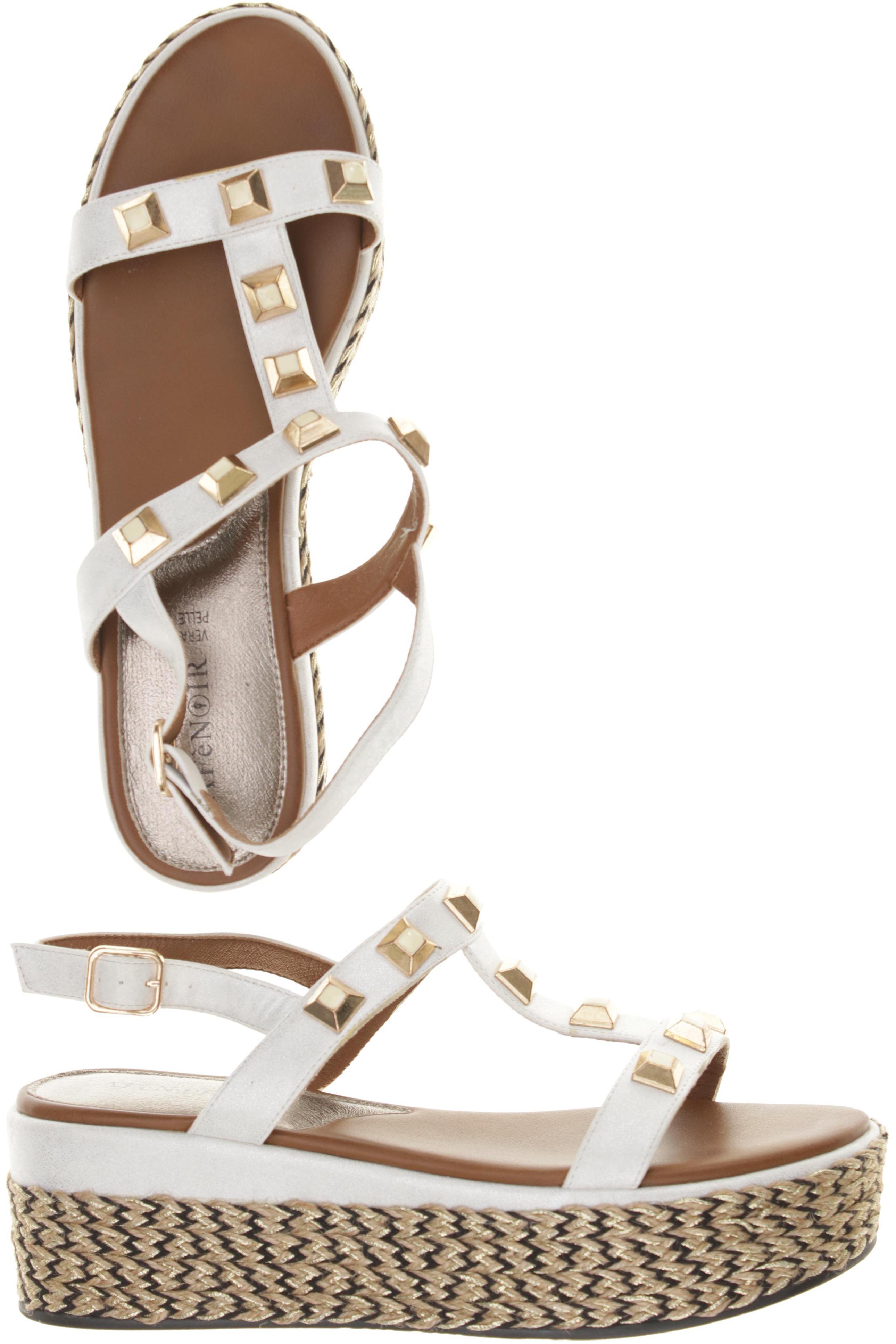 

Café Noir Damen Sandale, weiß, Gr. 41