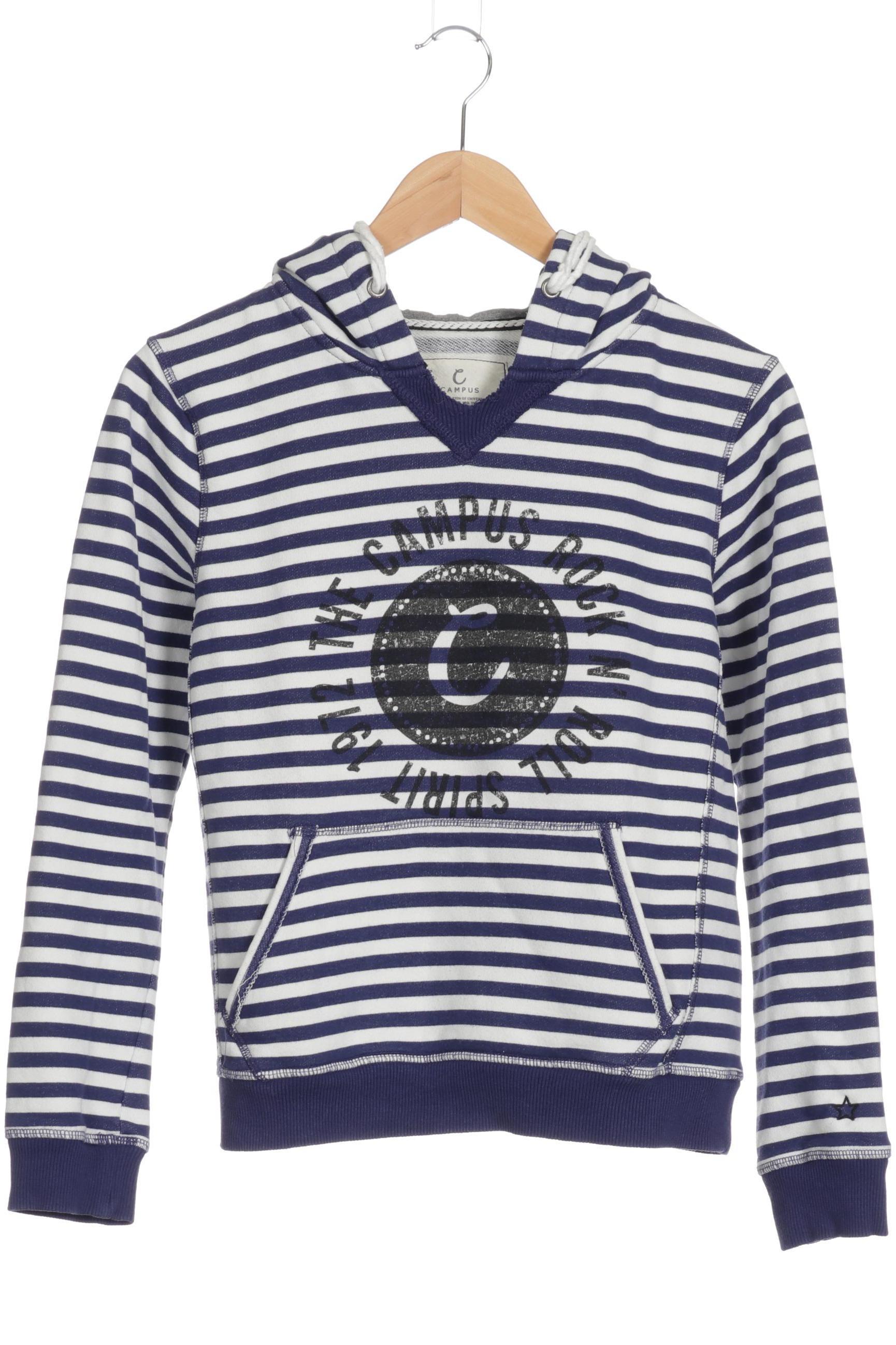 

Campus by Marc O Polo Damen Kapuzenpullover, blau, Gr.