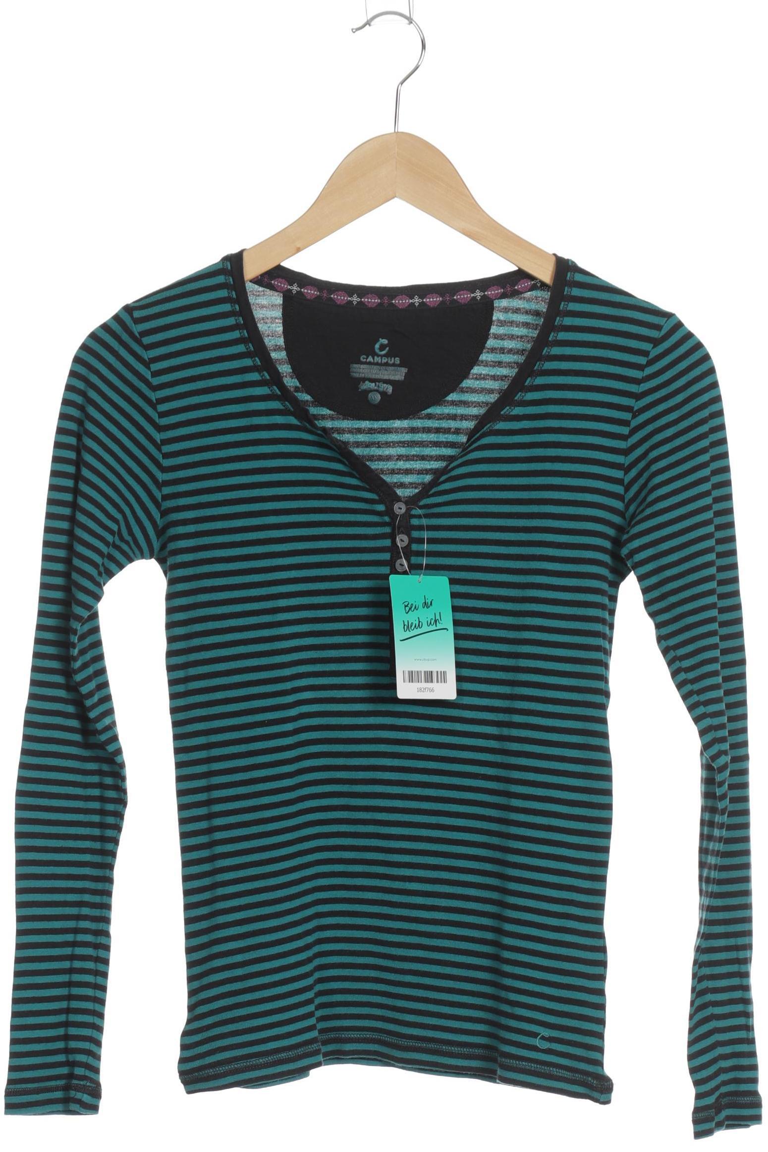 

Campus by Marc O Polo Damen Langarmshirt, türkis, Gr.