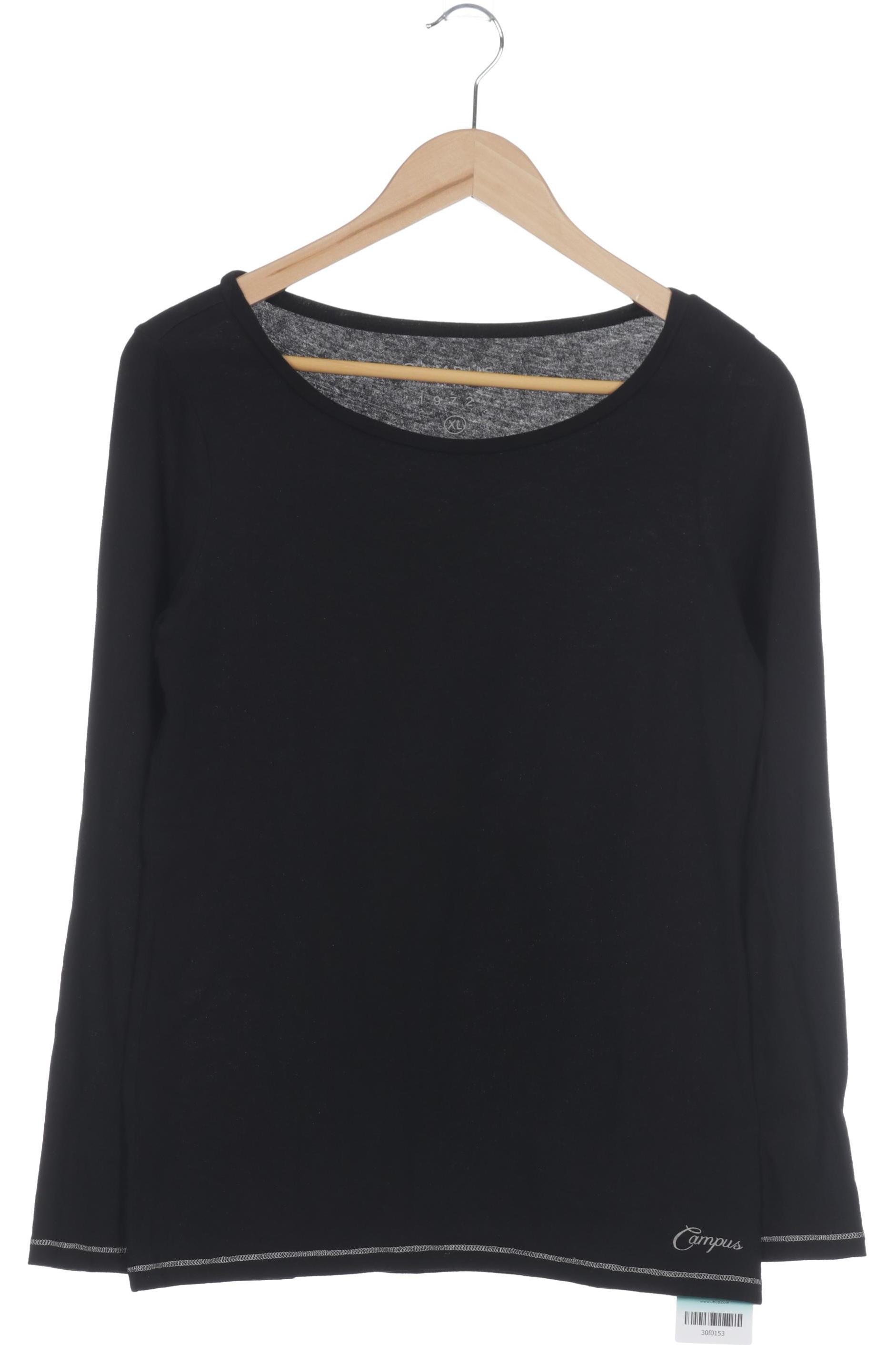 

Campus by Marc O Polo Damen Langarmshirt, schwarz, Gr.