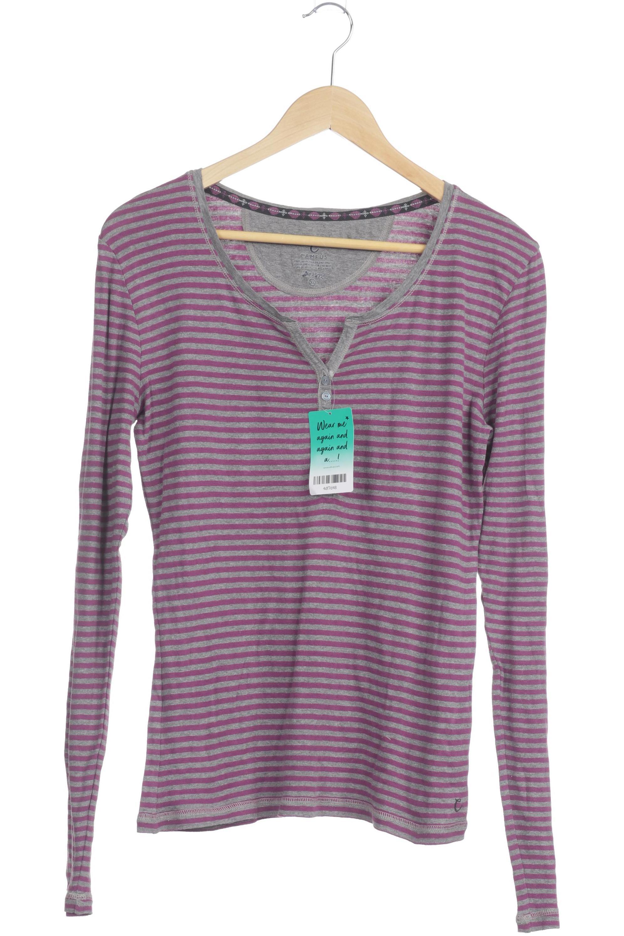 

Campus by Marc O Polo Damen Langarmshirt, grau, Gr.