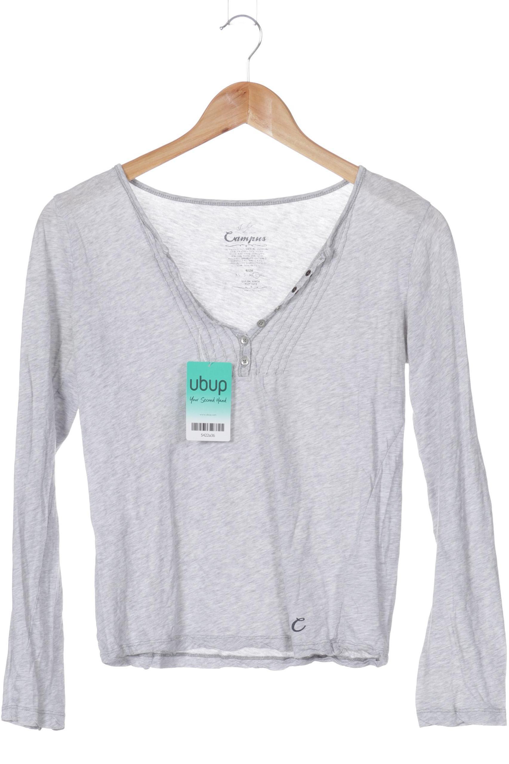 

Campus by Marc O Polo Damen Langarmshirt, grau, Gr.