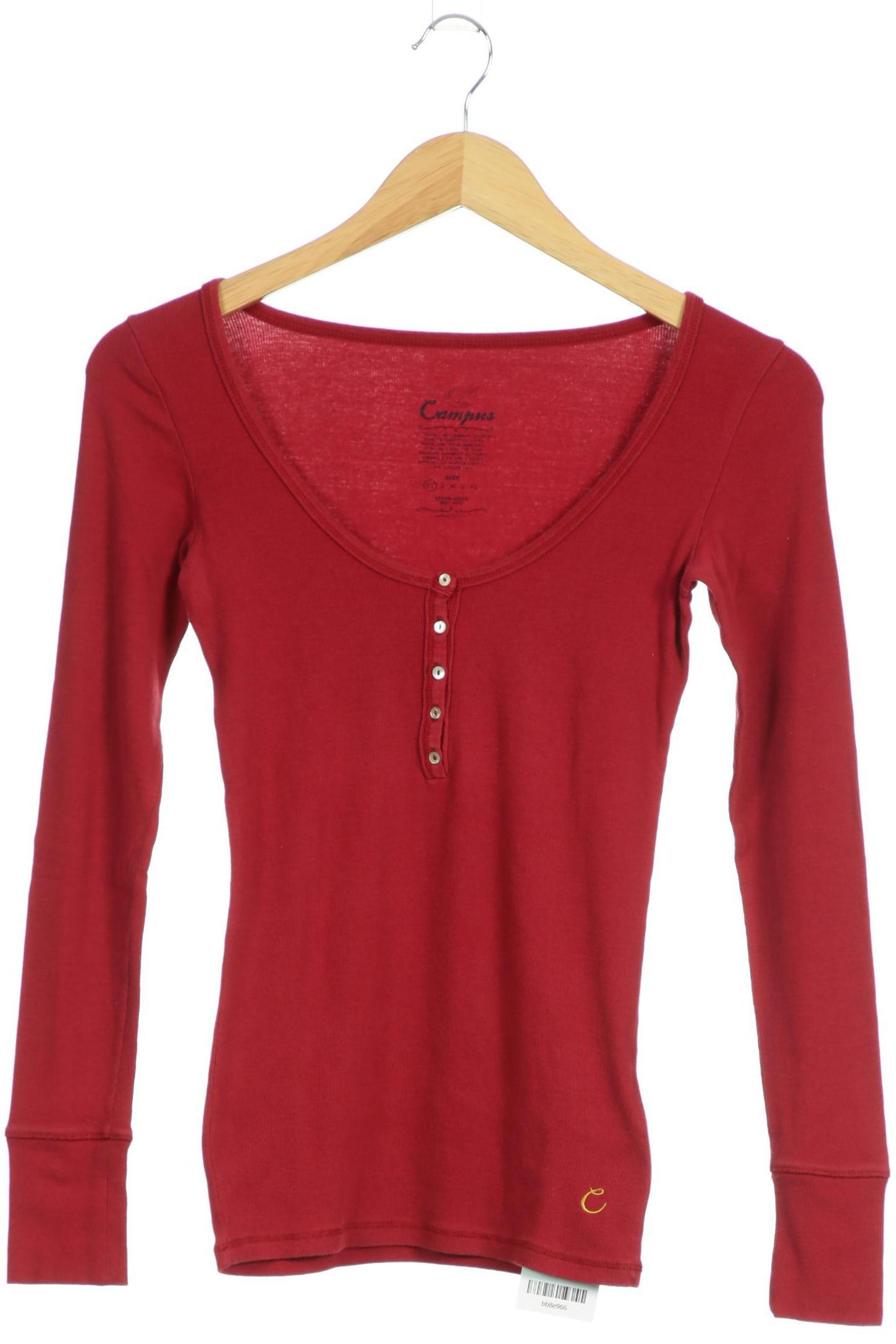 

Campus by Marc O Polo Damen Langarmshirt, rot, Gr.