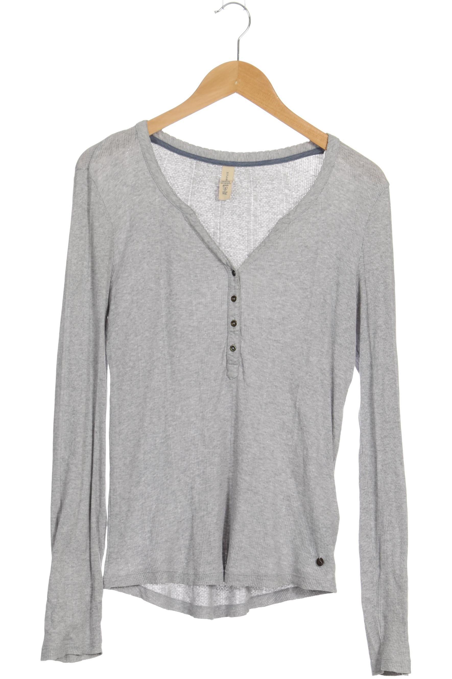 

Campus by Marc O Polo Damen Langarmshirt, grau, Gr.