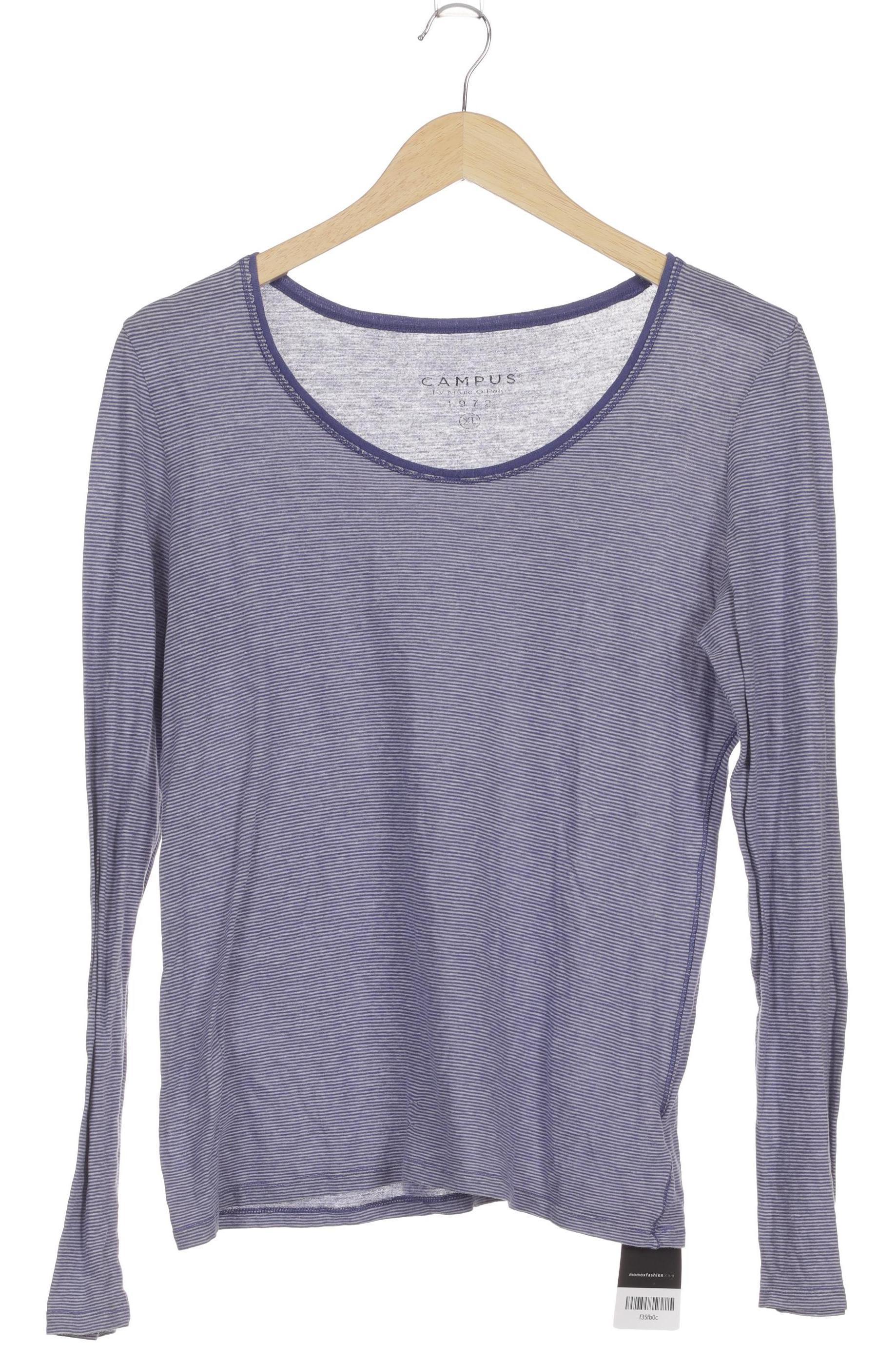 

Campus by Marc O Polo Damen Langarmshirt, blau, Gr.