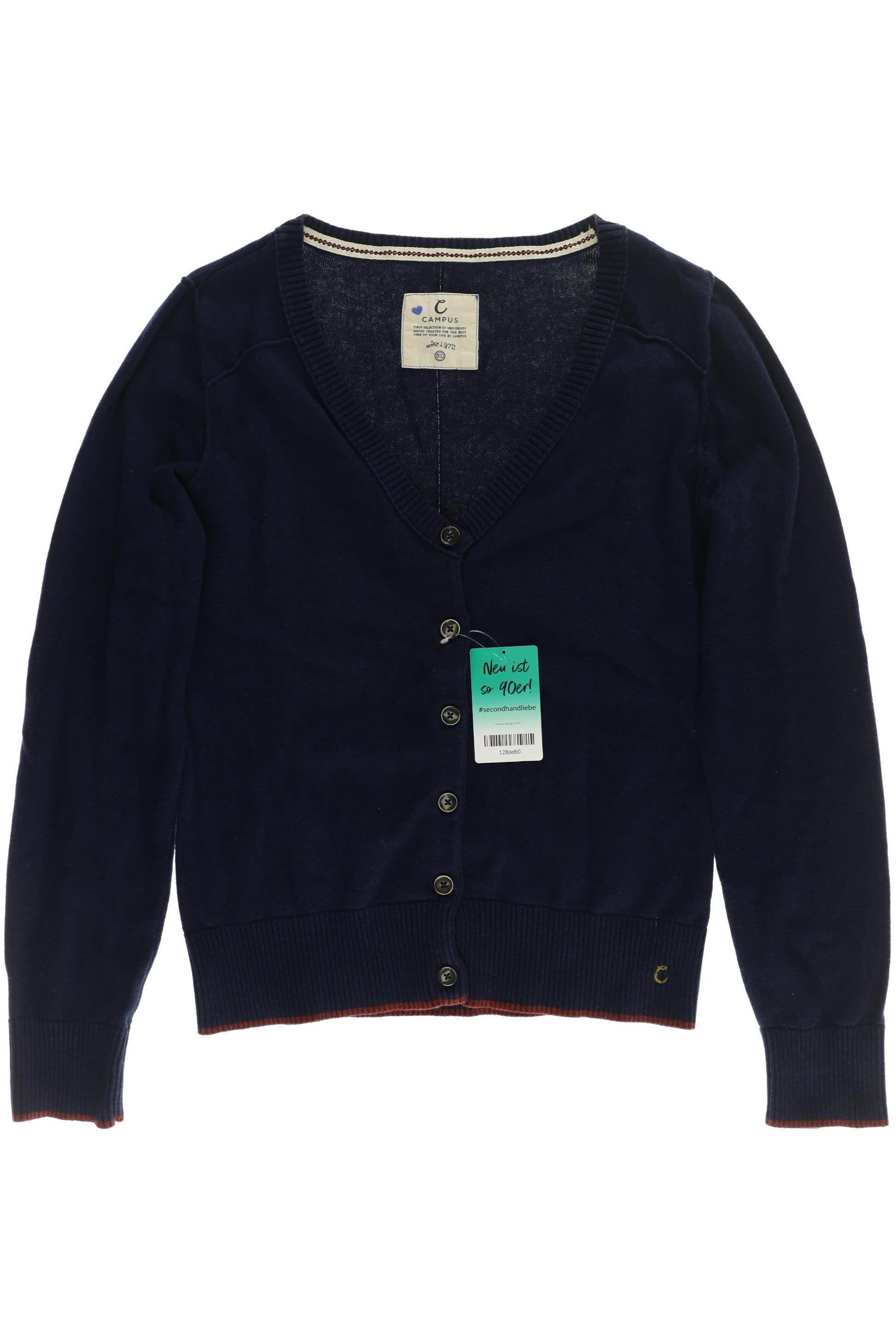 

Campus by Marc O Polo Damen Strickjacke, blau, Gr.