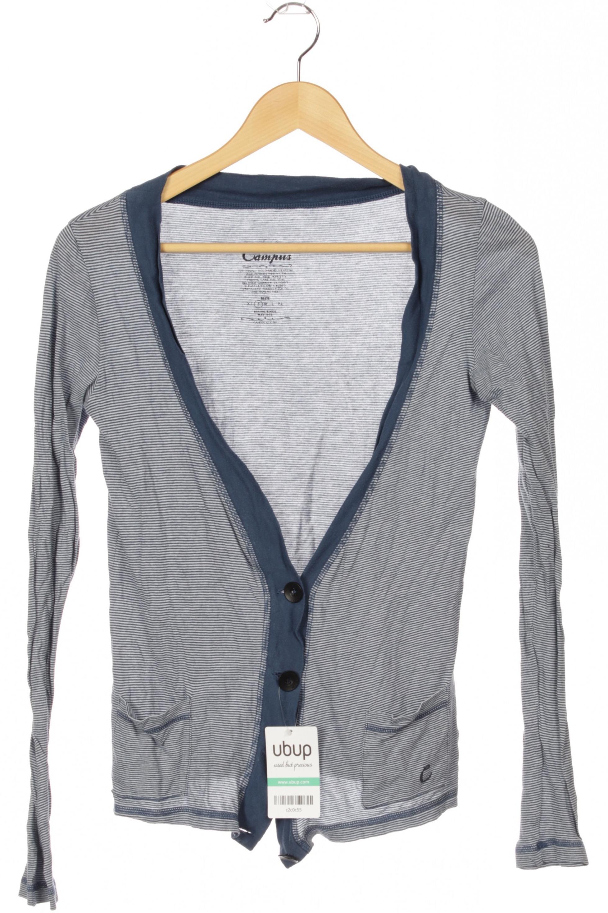 

Campus by Marc O Polo Damen Strickjacke, blau, Gr.