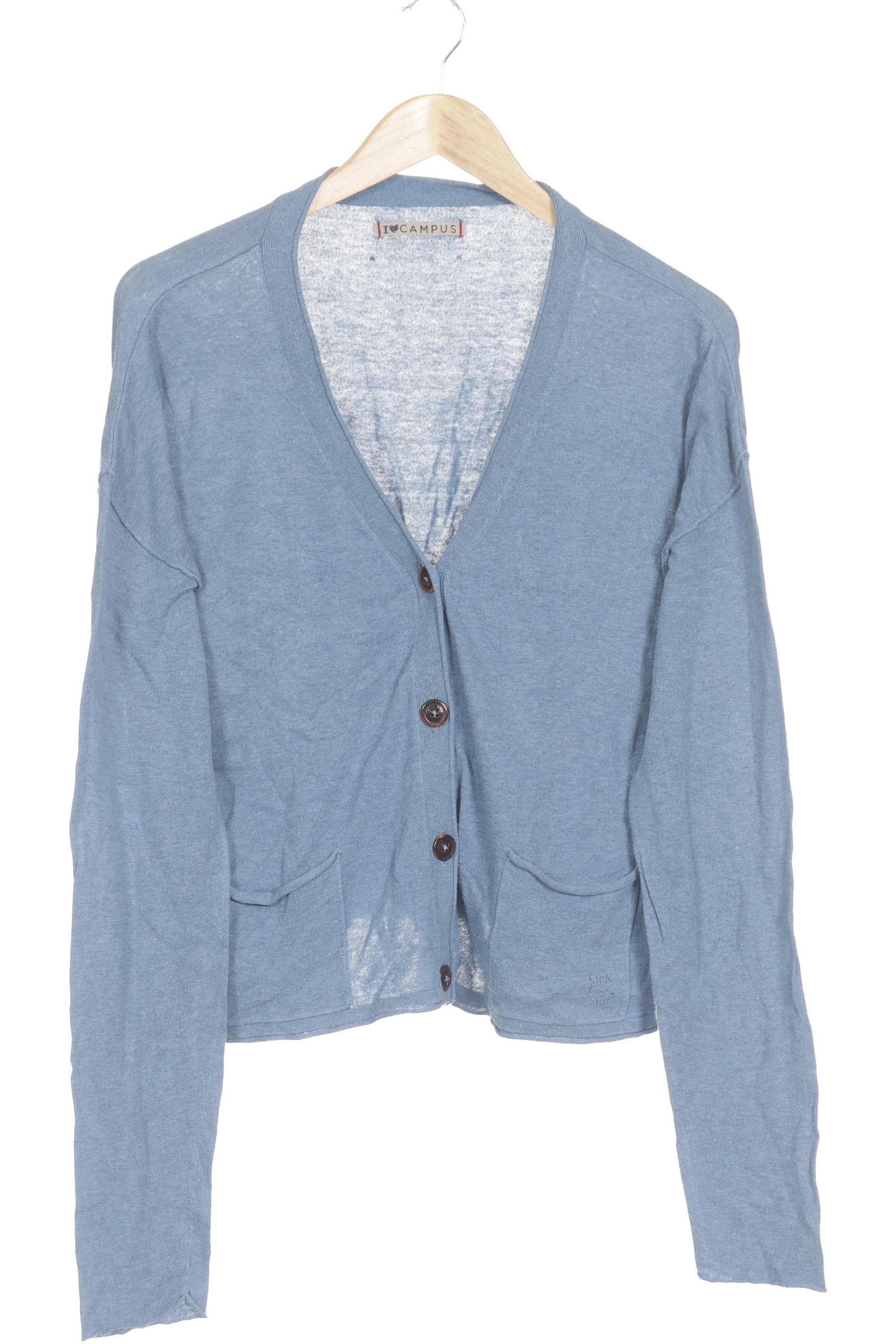 

Campus by Marc O Polo Damen Strickjacke, blau, Gr.