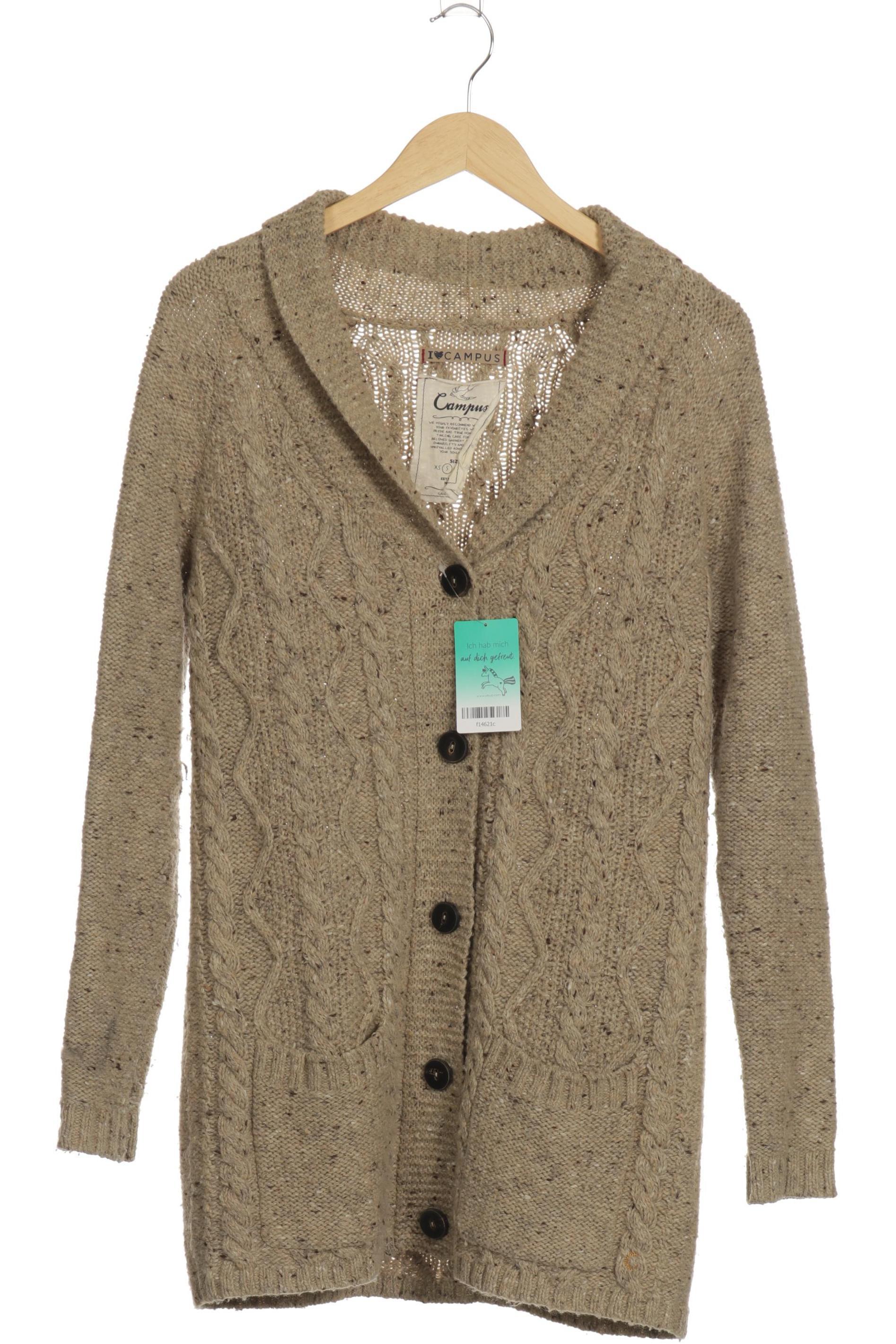 

Campus by Marc O Polo Damen Strickjacke, beige, Gr.