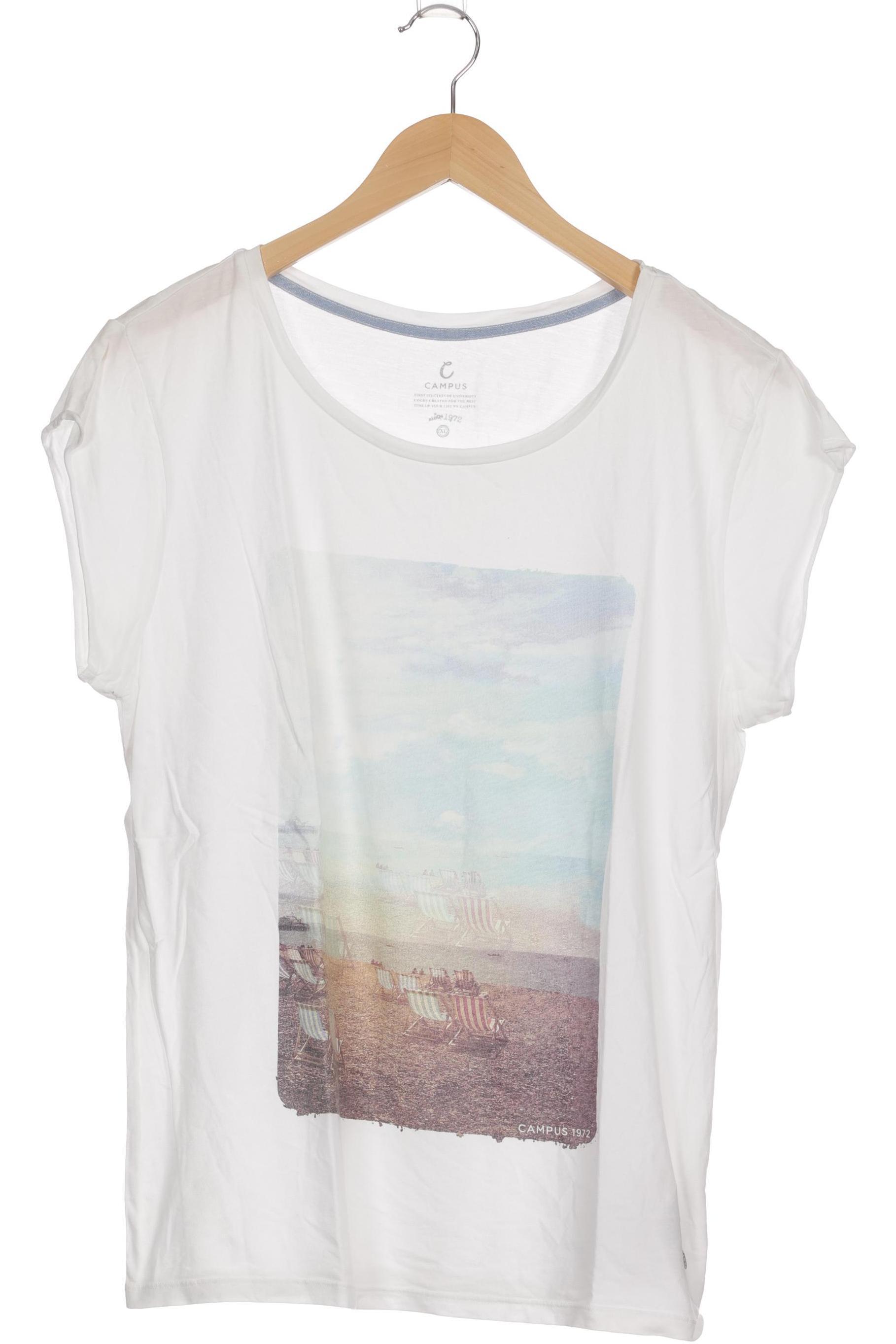 

Campus by Marc O Polo Damen T-Shirt, weiß, Gr.