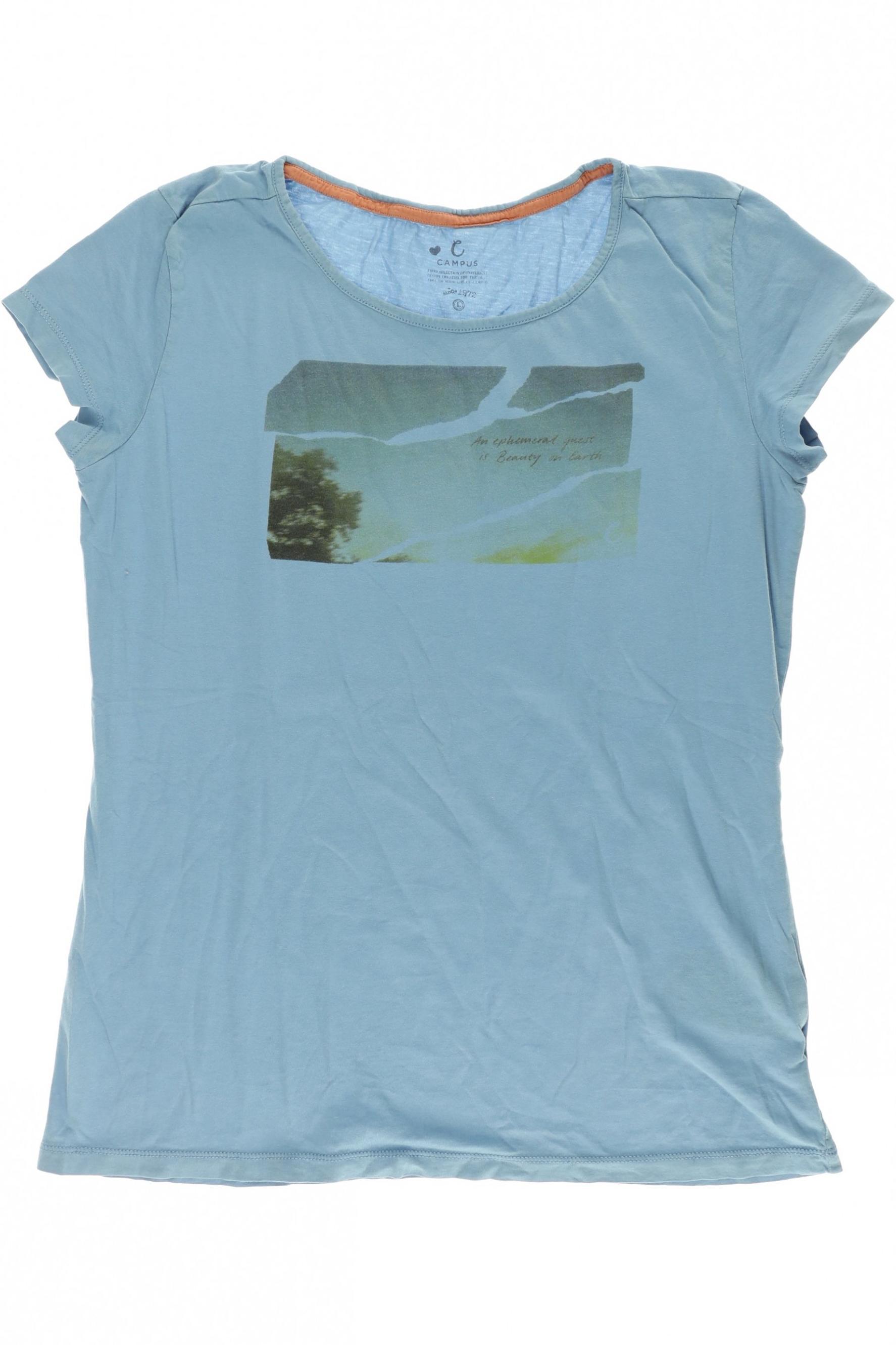 

Campus by Marc O Polo Damen T-Shirt, blau, Gr.