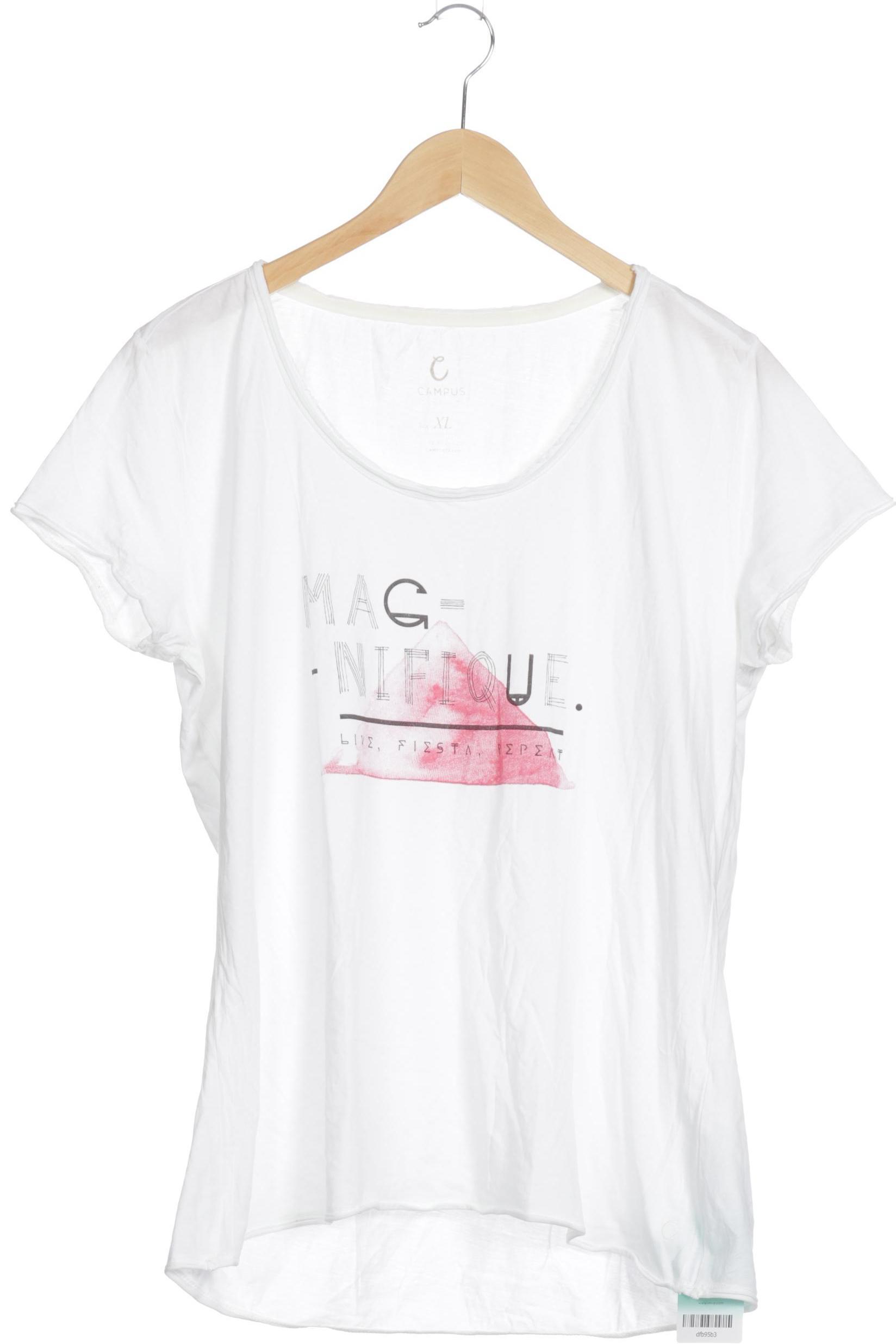 

Campus by Marc O Polo Damen T-Shirt, weiß, Gr.