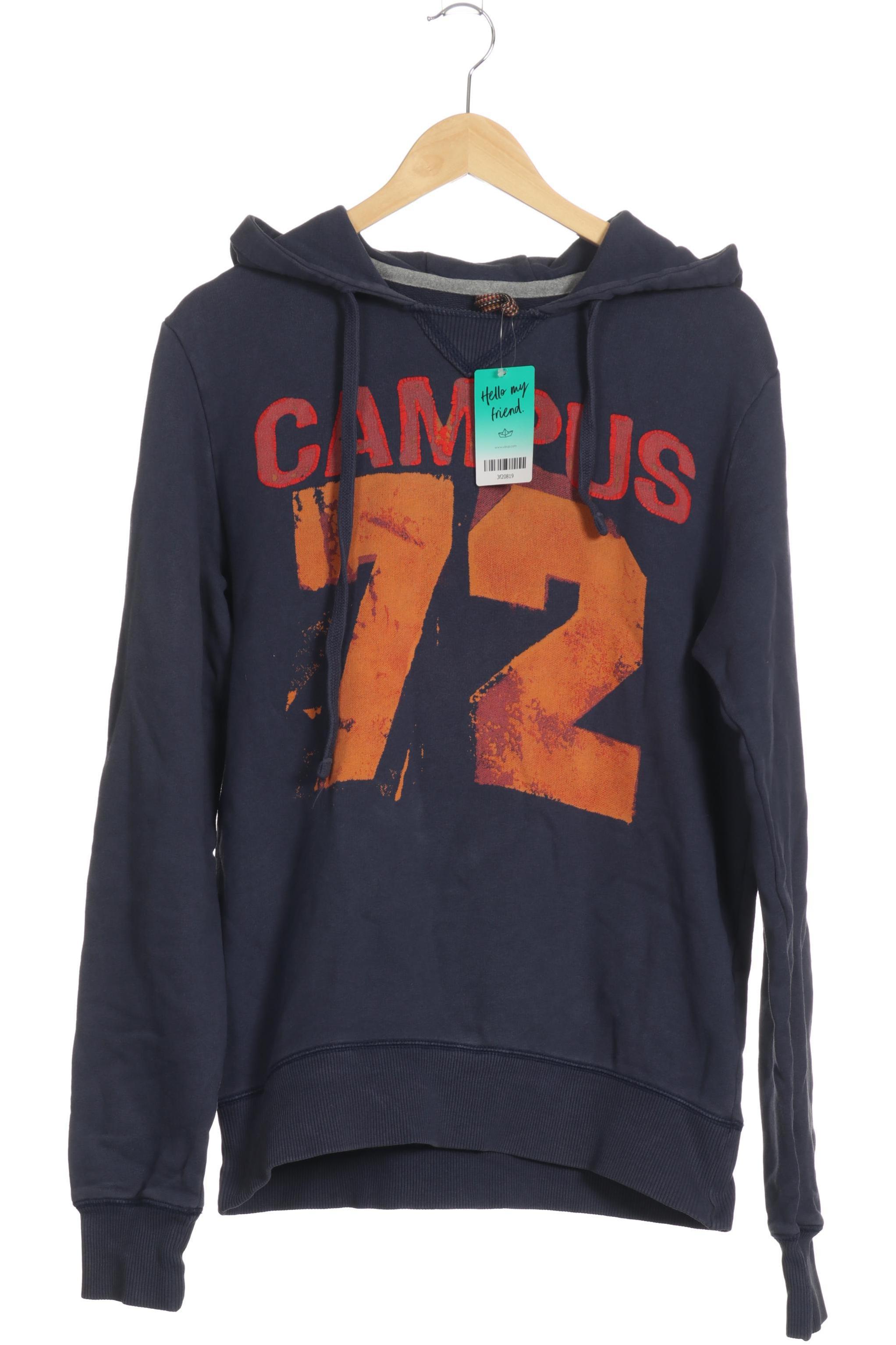 

Campus by Marc O Polo Herren Kapuzenpullover, blau, Gr.