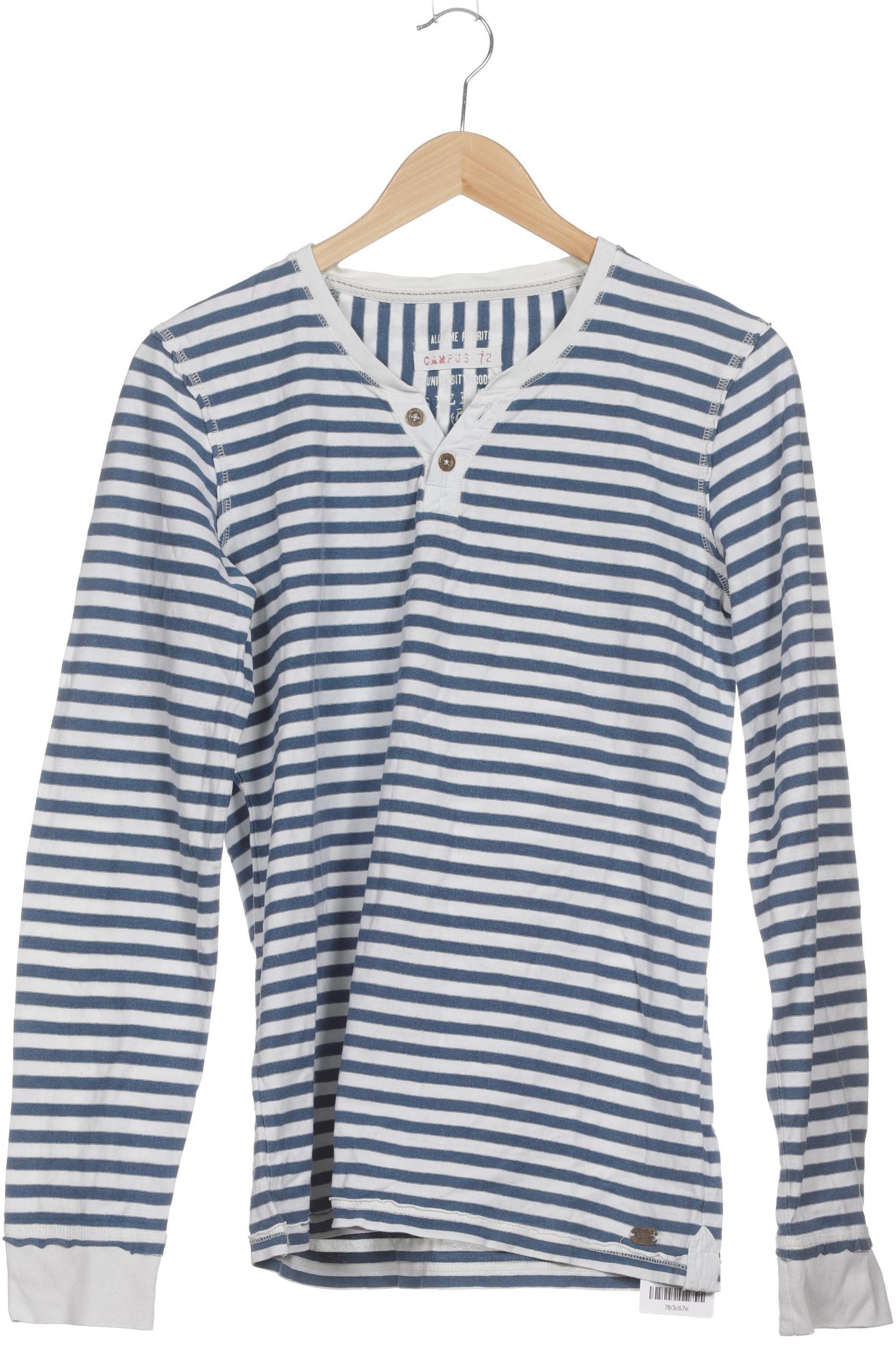 Thumbnail - Campus by Marc O Polo Herren Langarmshirt, blau, Gr.