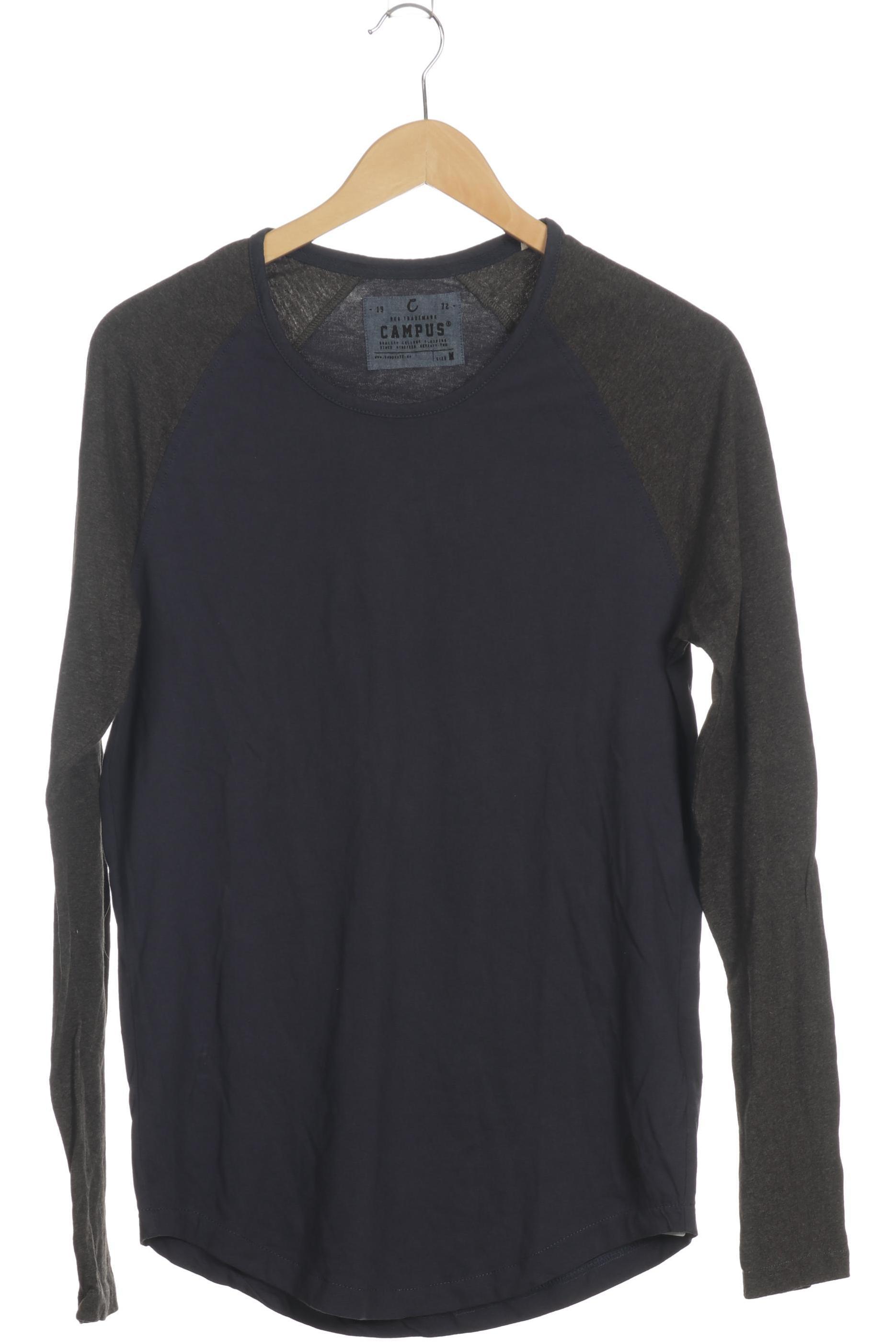 Thumbnail - Campus by Marc O Polo Herren Langarmshirt, blau, Gr.