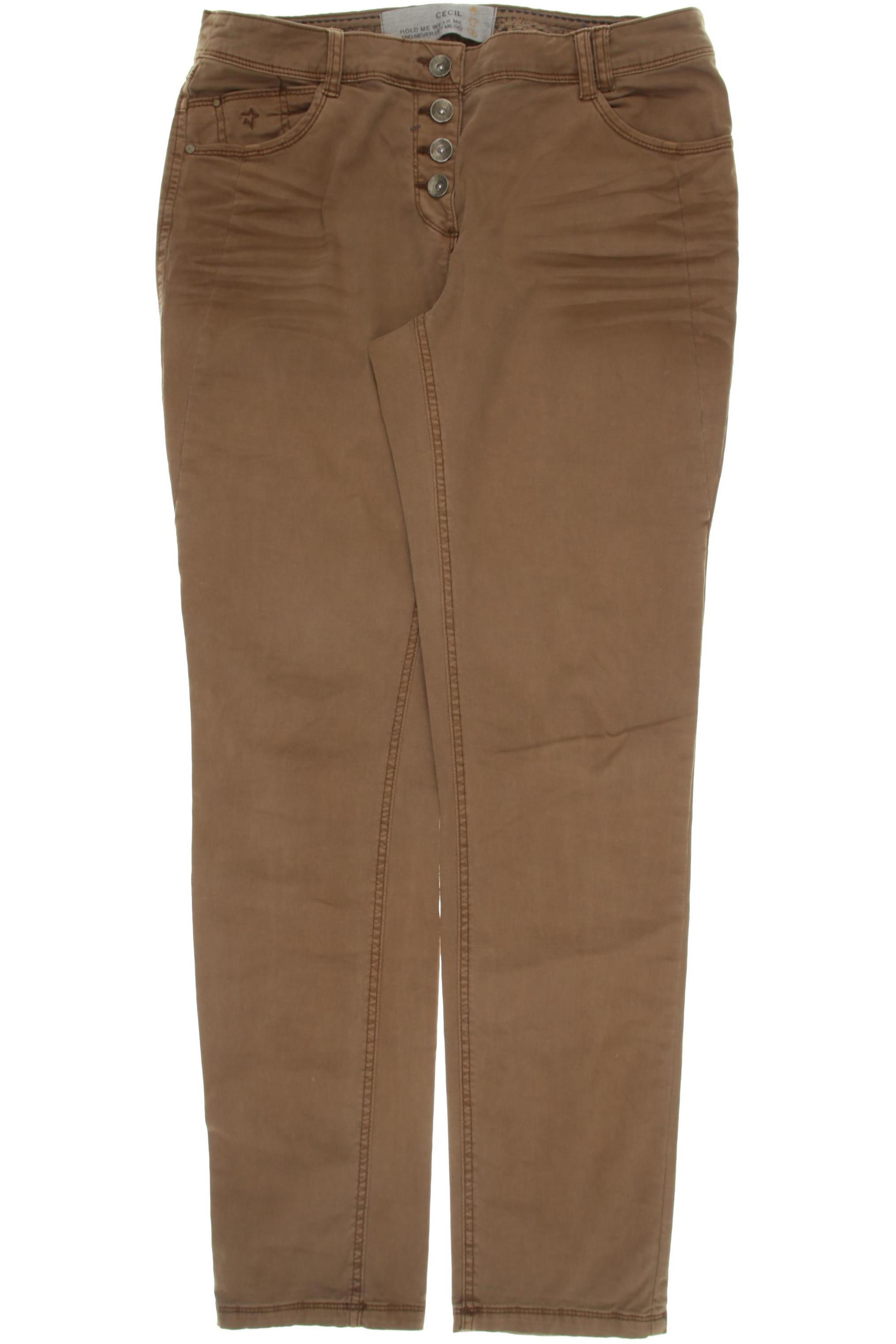

Cecil Damen Jeans, braun, Gr. 32