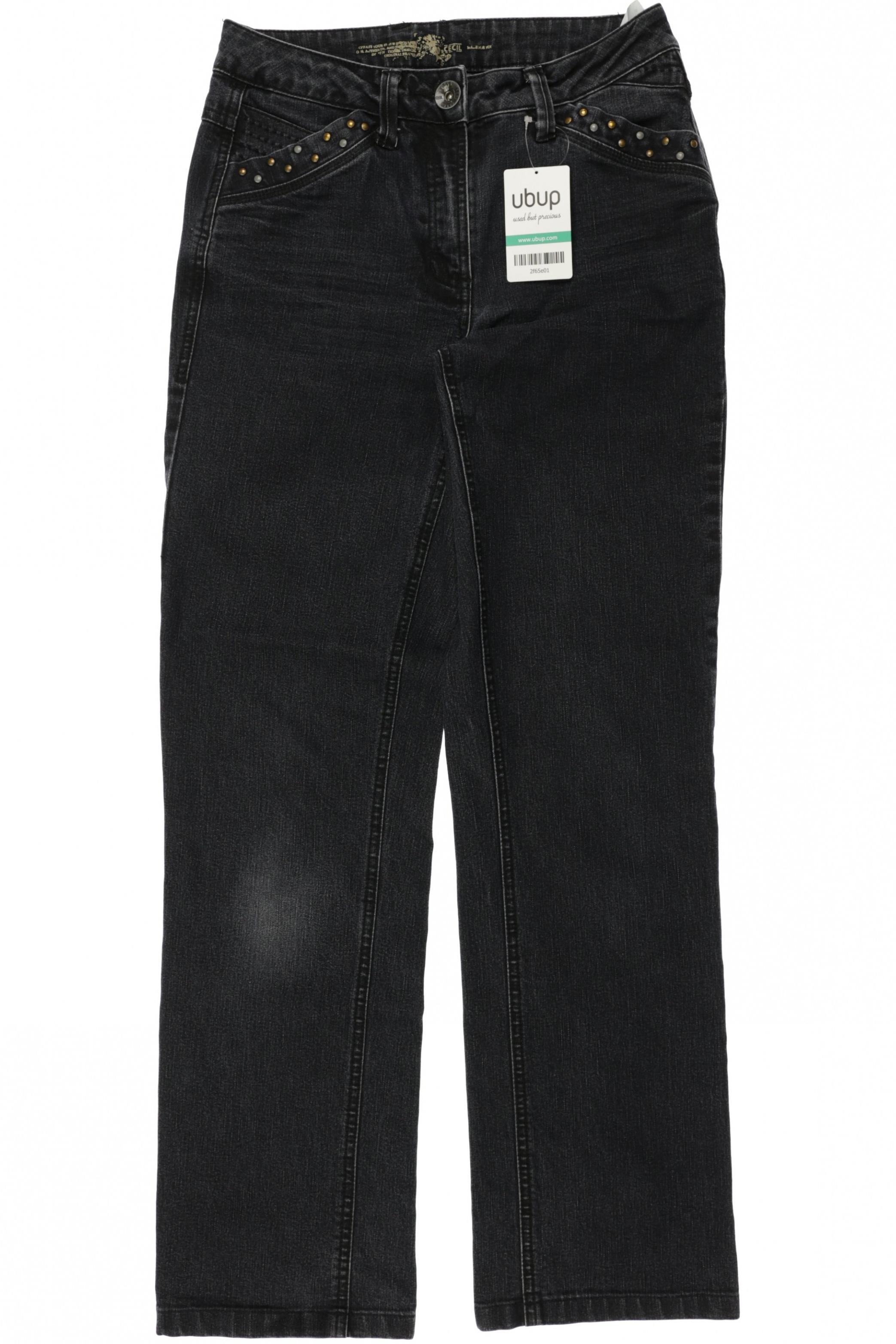 

Cecil Damen Jeans, schwarz, Gr. 27