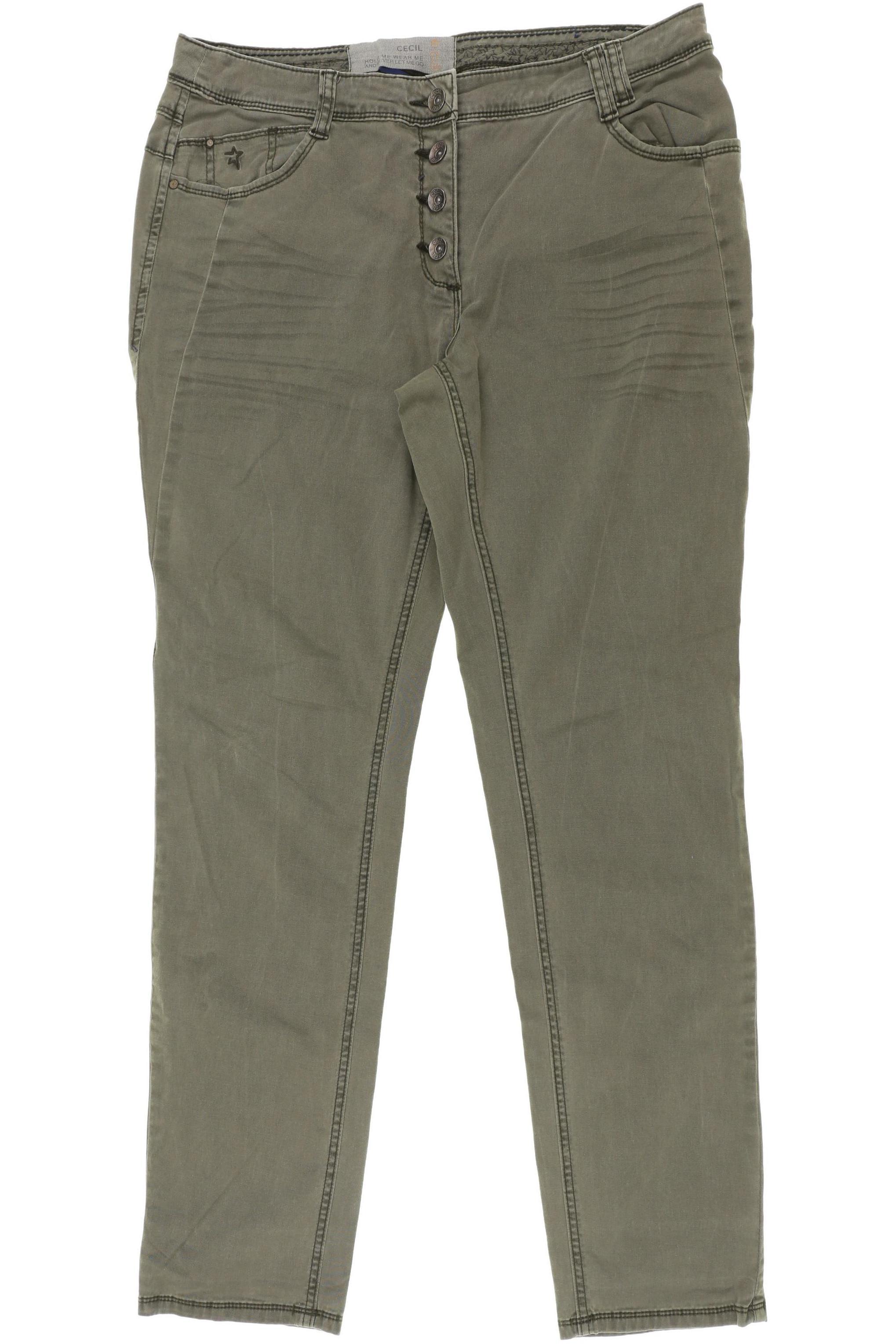 

Cecil Damen Jeans, grün, Gr. 32