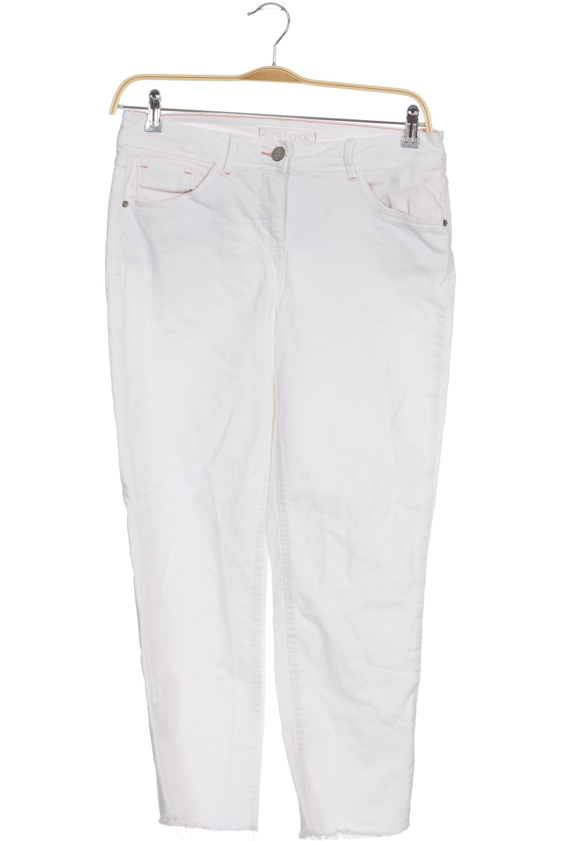

Cecil Damen Jeans, weiß, Gr. 31