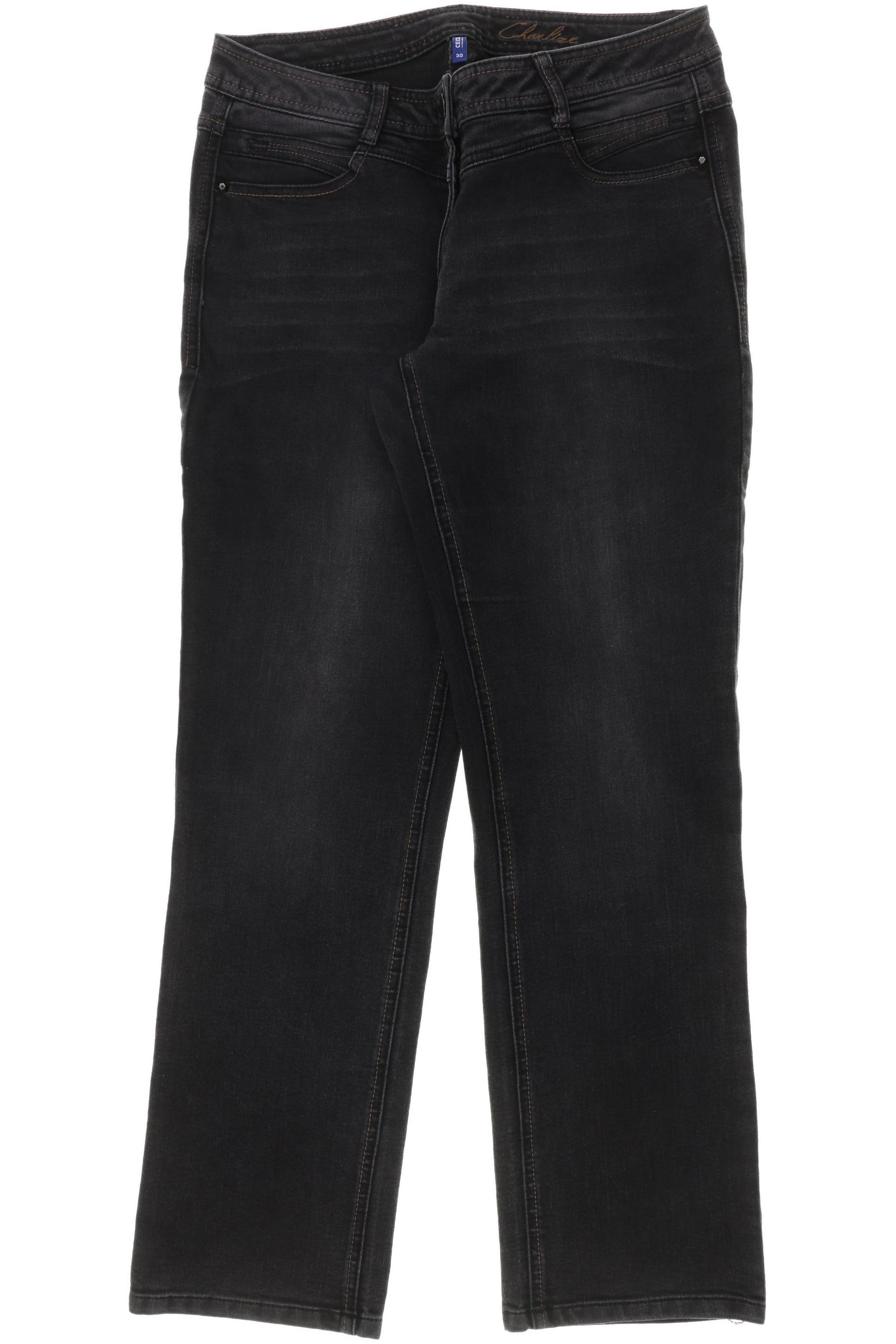 

Cecil Damen Jeans, schwarz, Gr. 30