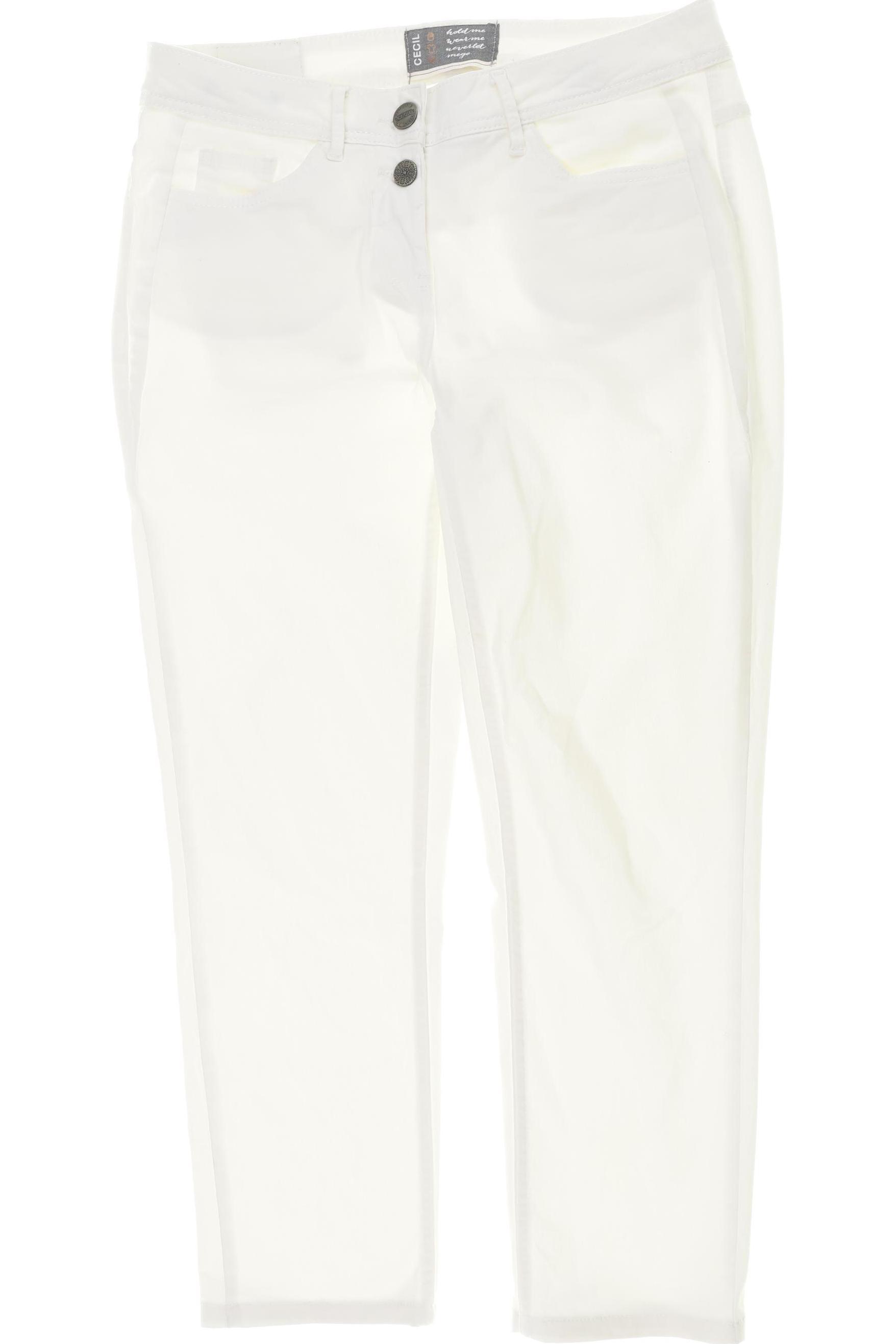 

Cecil Damen Jeans, weiß, Gr. 30