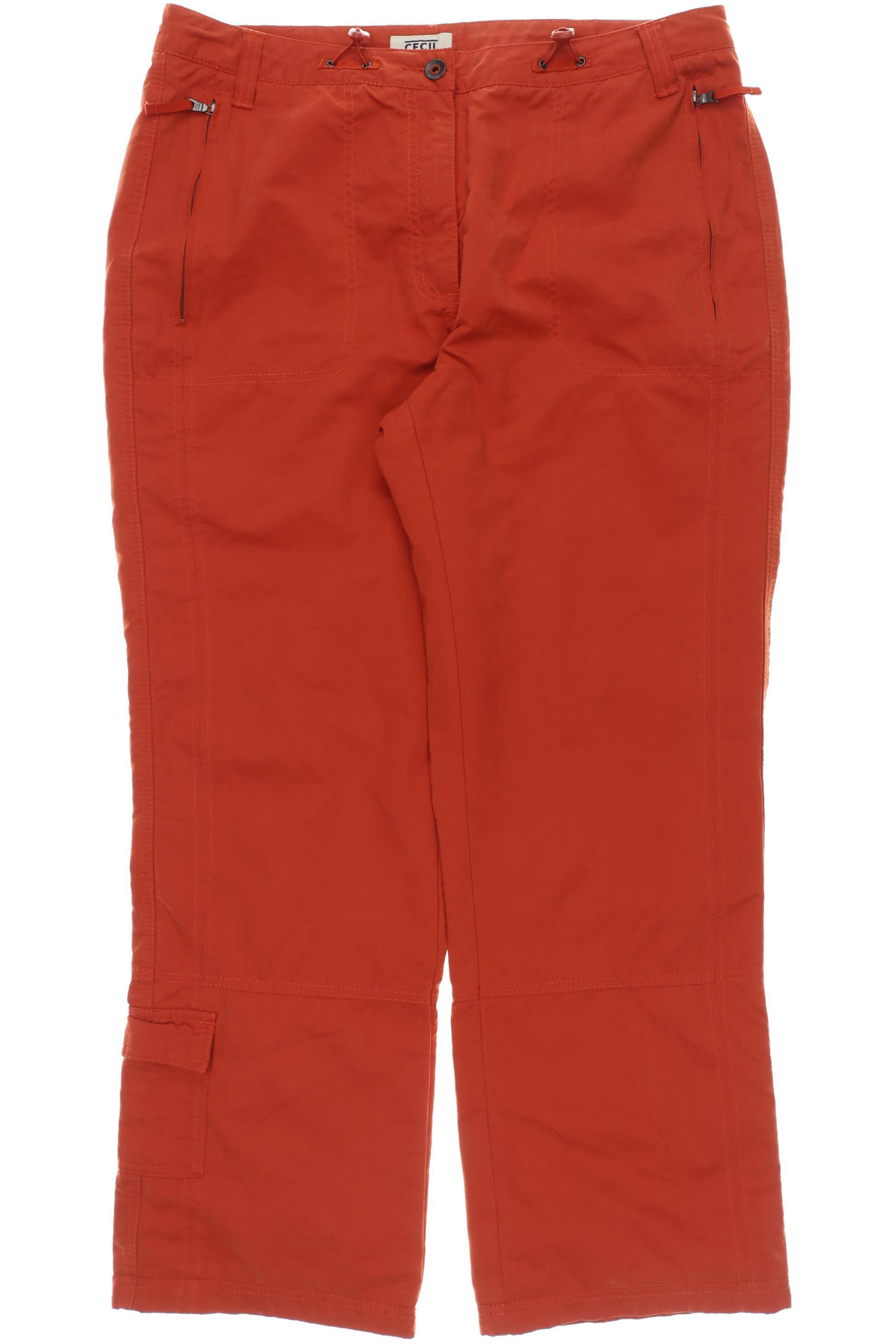 

Cecil Damen Stoffhose, orange, Gr. 34