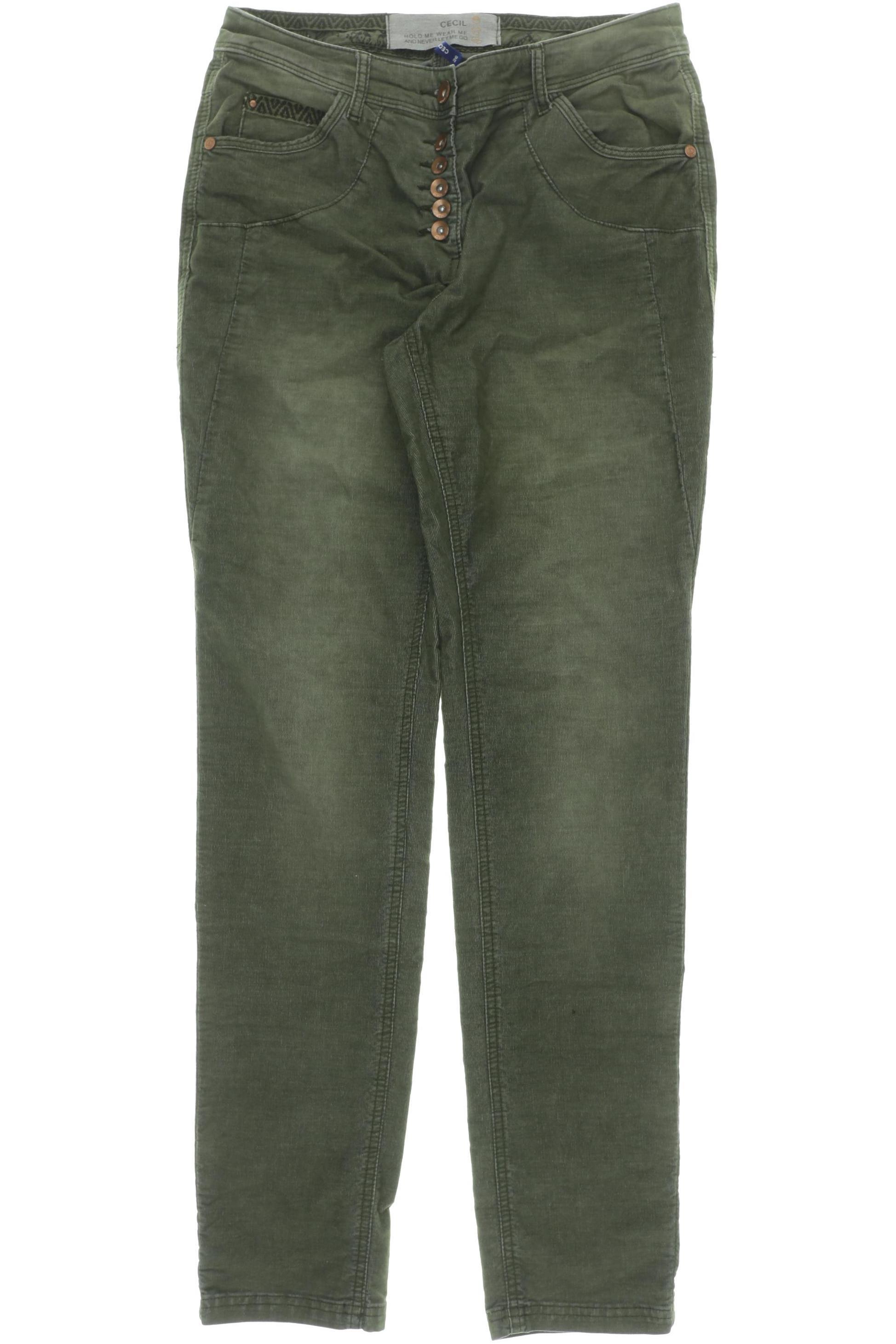 

Cecil Damen Stoffhose, grün, Gr. 26