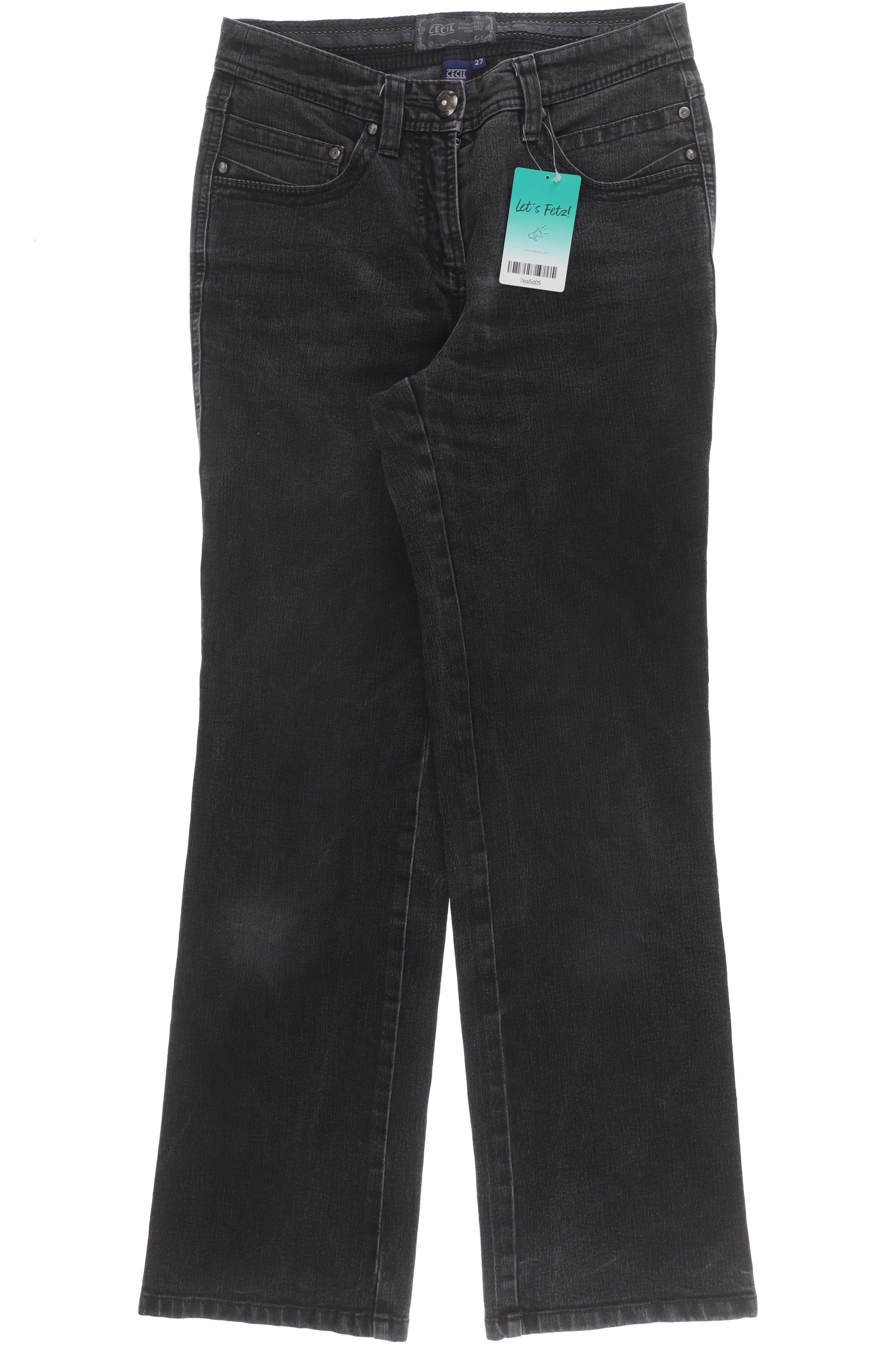 

Cecil Damen Jeans, schwarz, Gr. 27