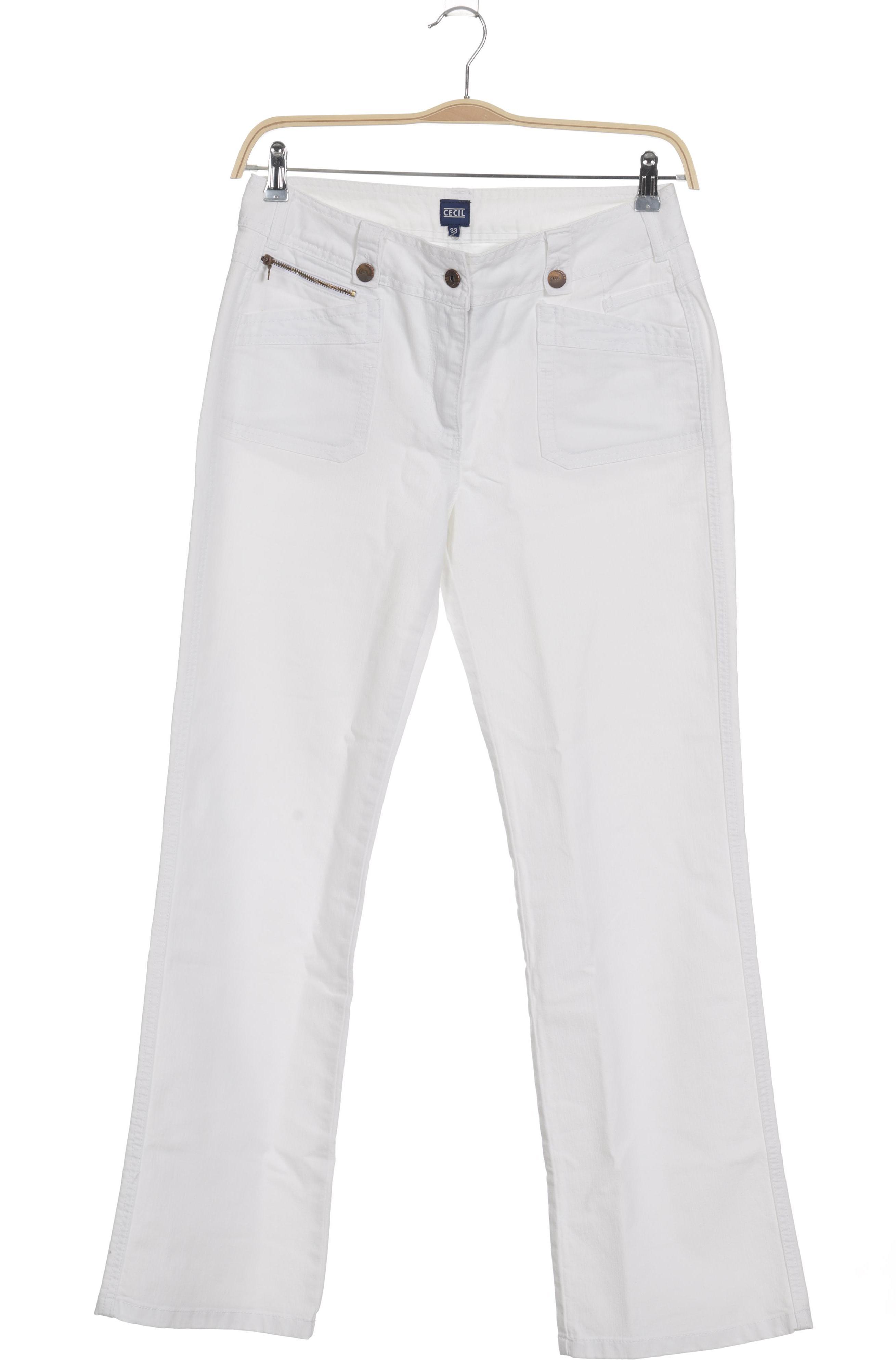 

Cecil Damen Jeans, weiß, Gr. 33