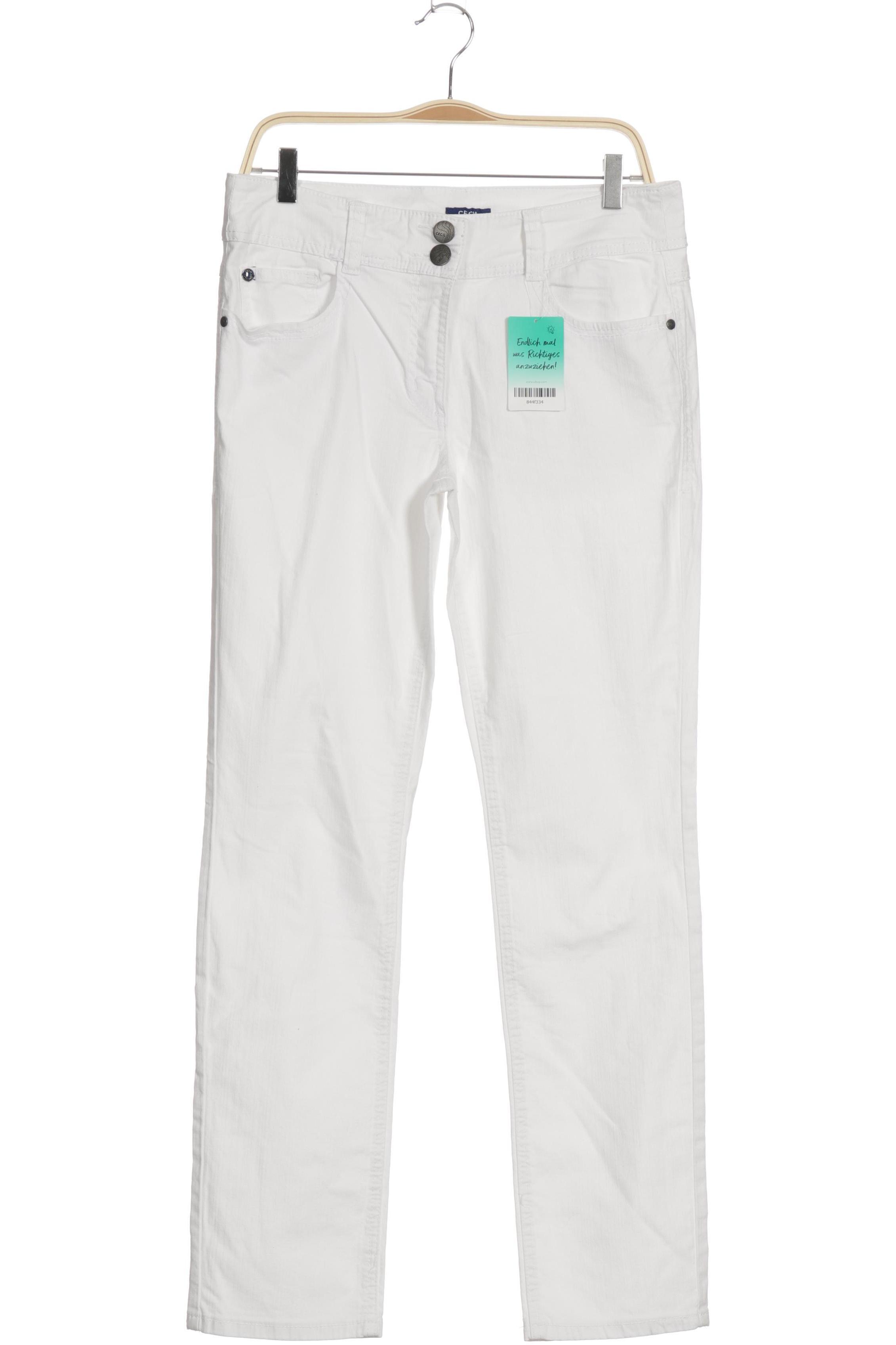 

Cecil Damen Jeans, weiß, Gr. 31
