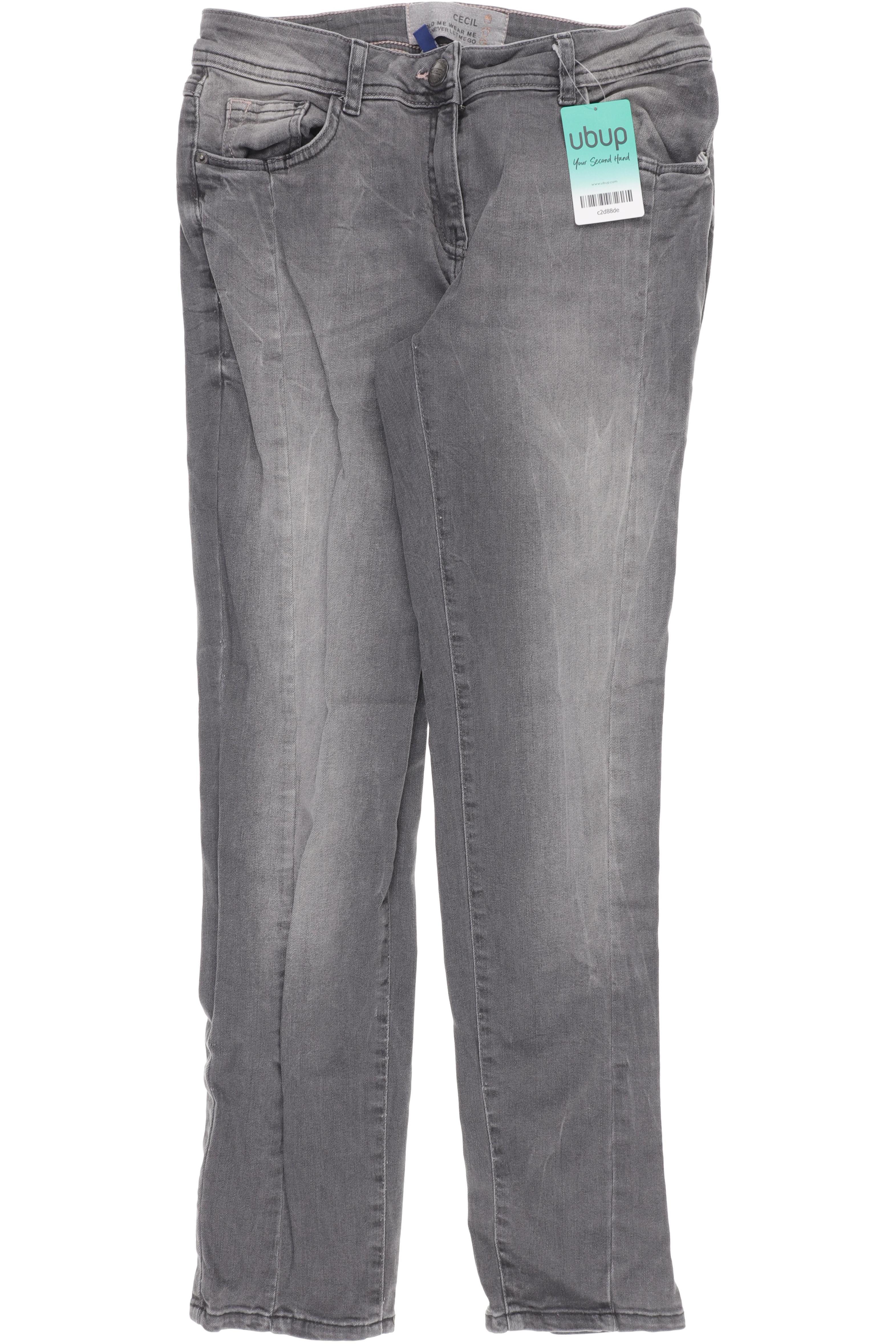 

Cecil Damen Jeans, grau, Gr. 29