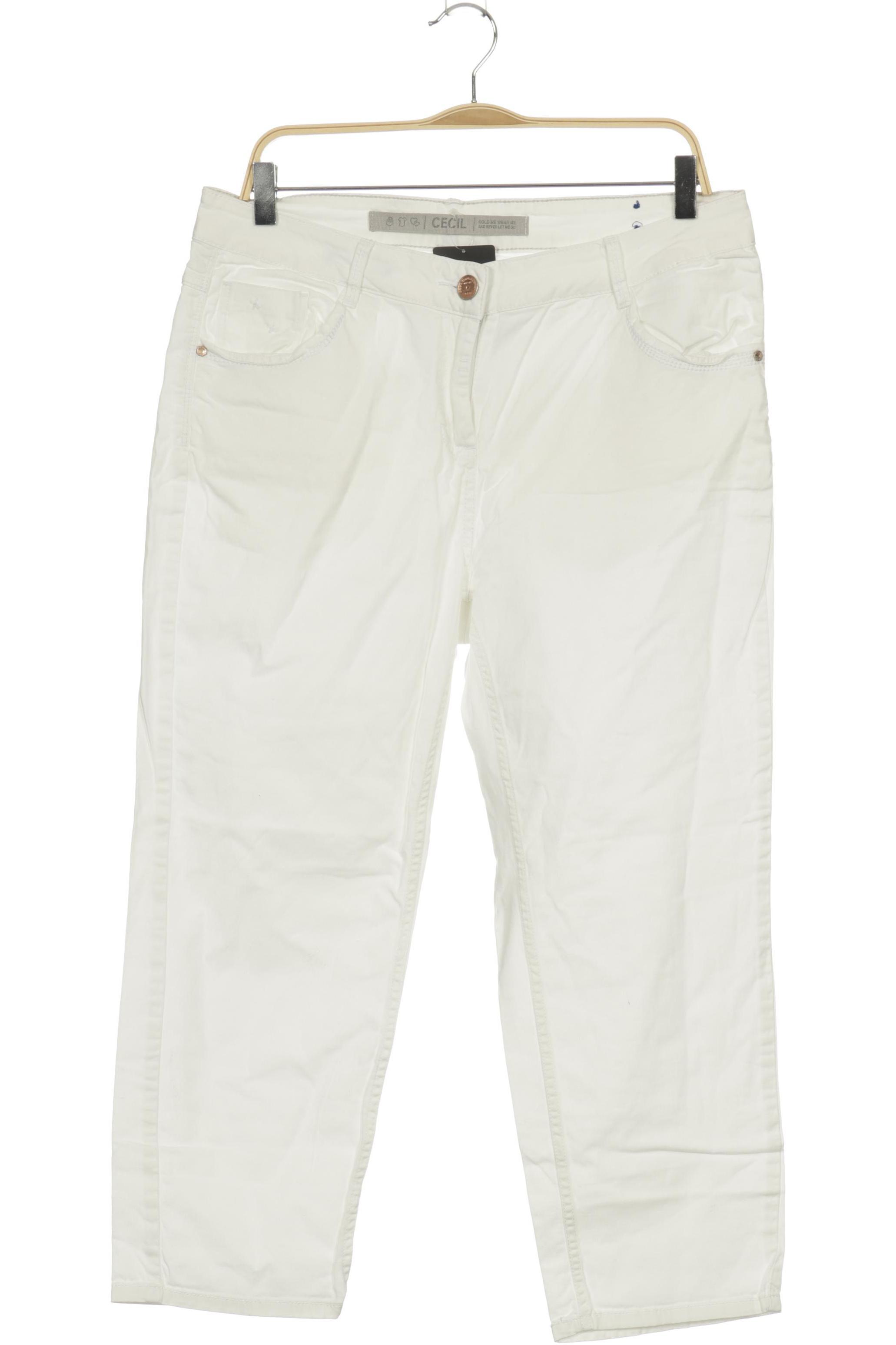 

Cecil Damen Jeans, weiß, Gr. 32
