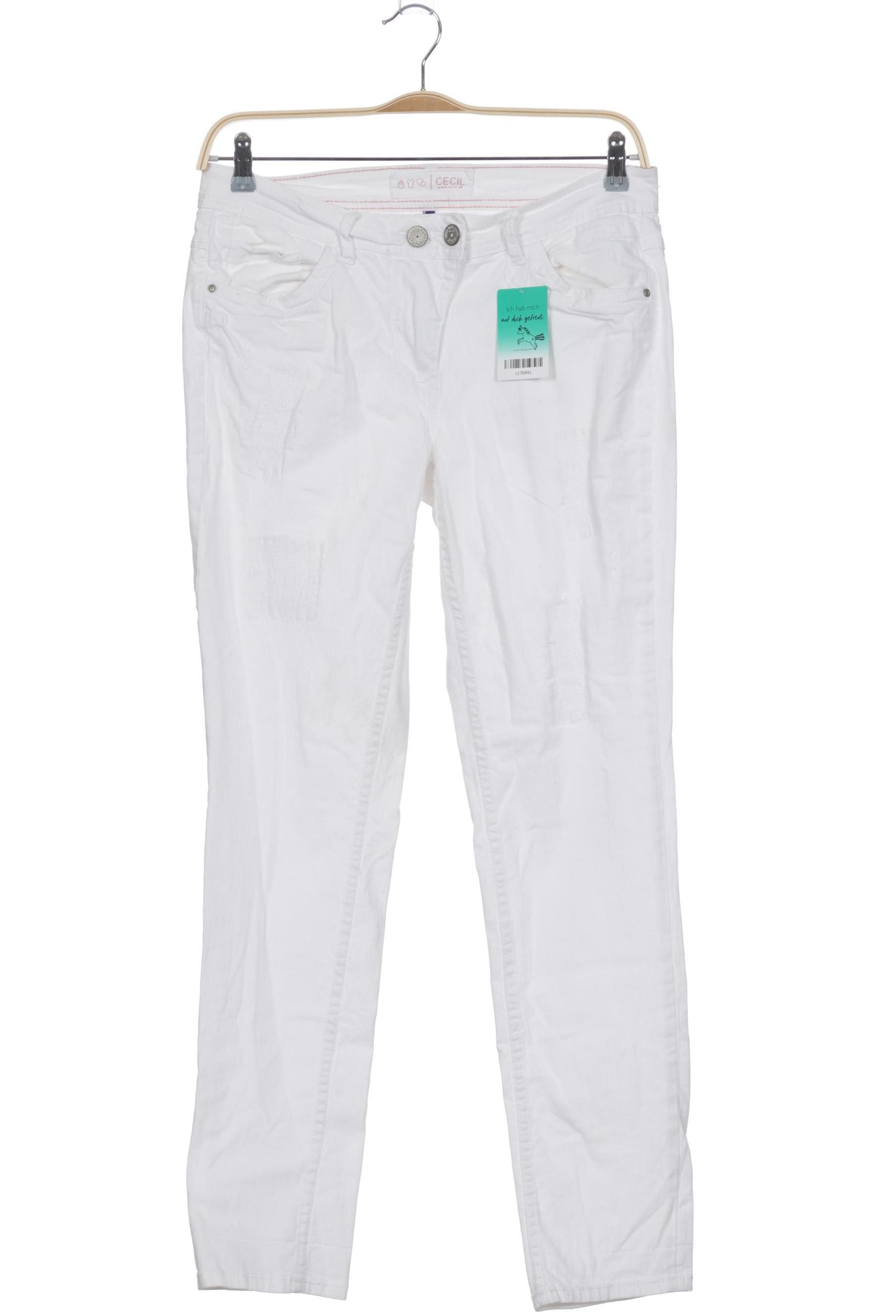 

Cecil Damen Jeans, weiß, Gr. 31