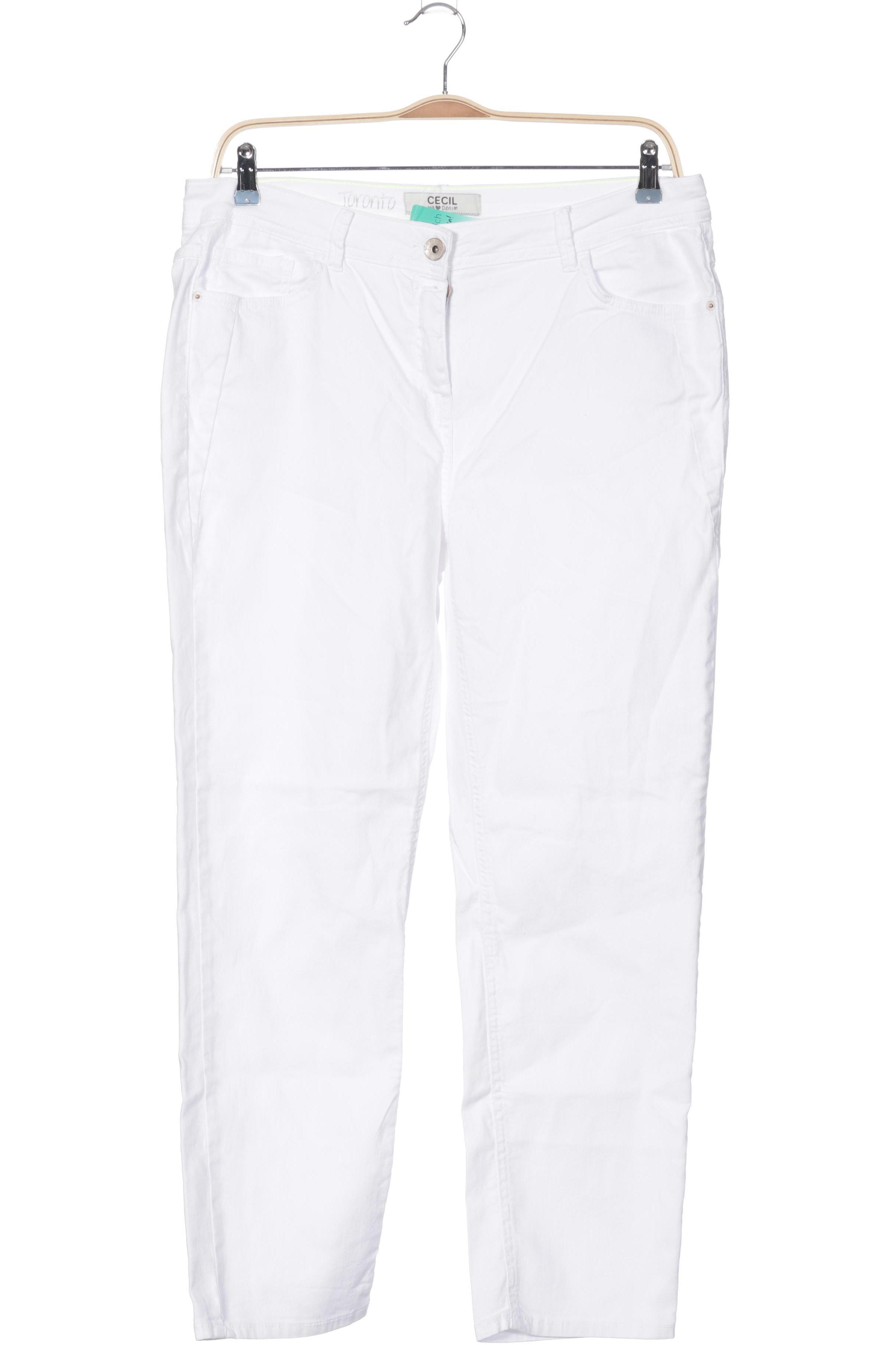 

Cecil Damen Jeans, weiß, Gr. 34
