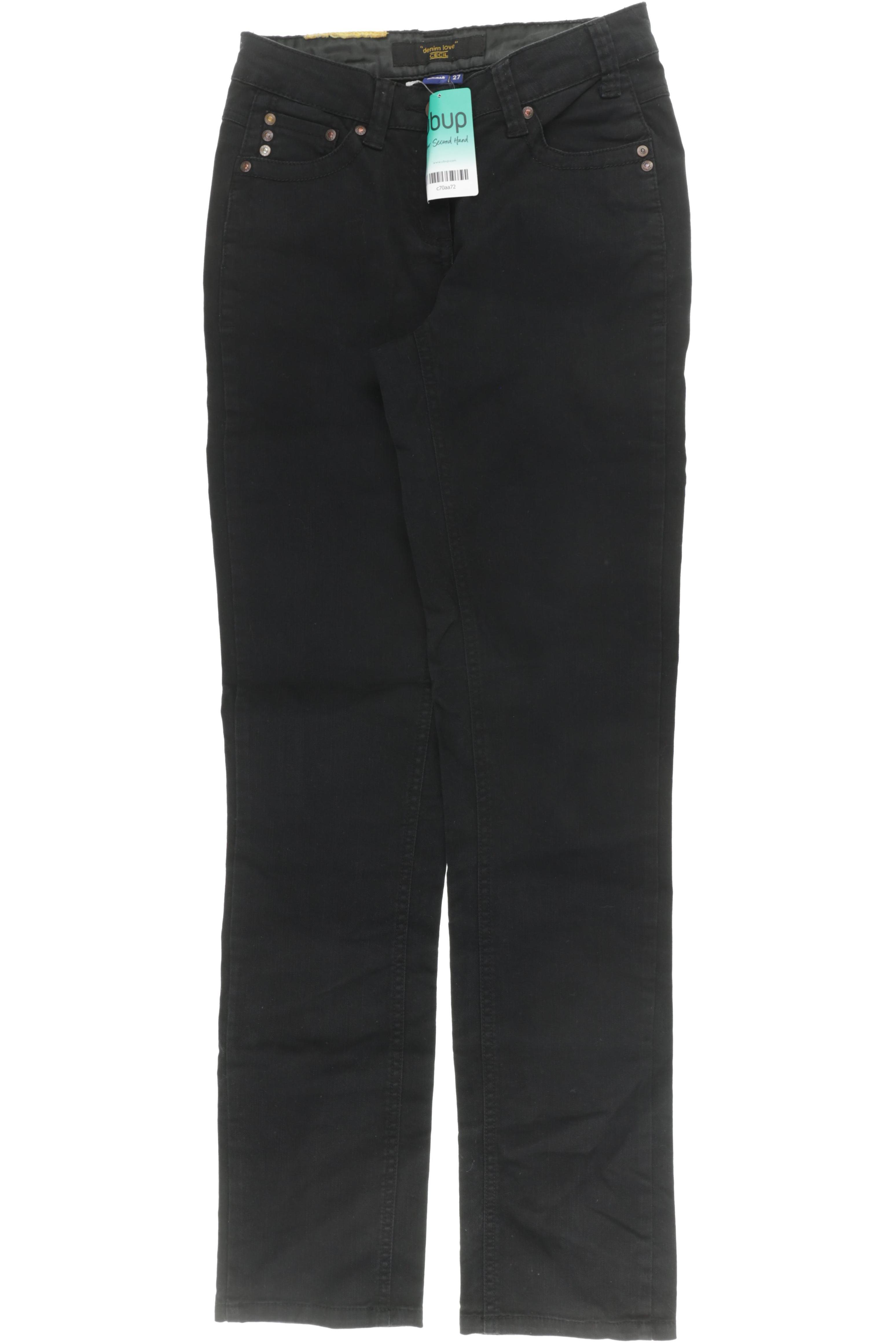 

Cecil Damen Jeans, schwarz, Gr. 27