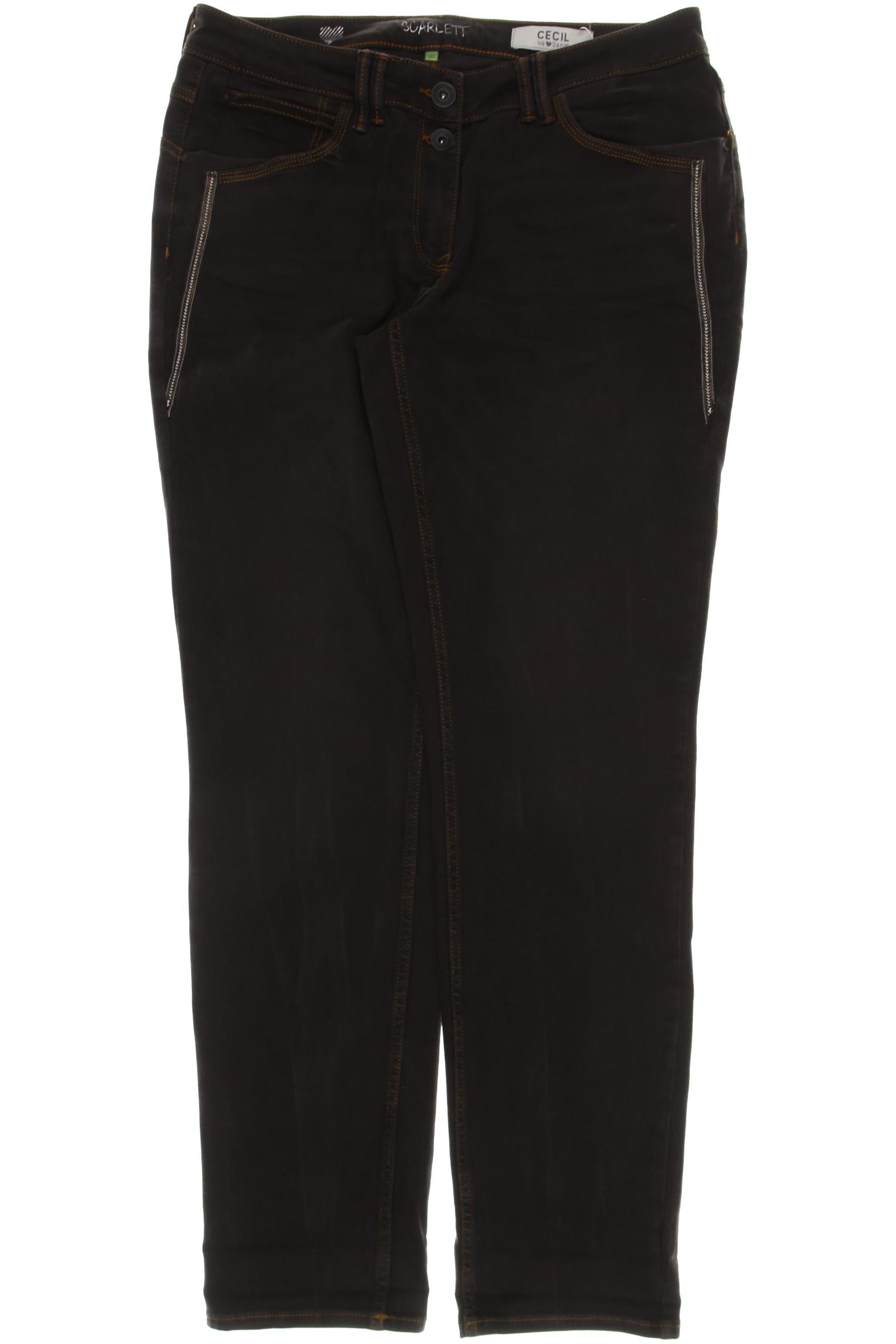 

Cecil Damen Jeans, braun, Gr. 32