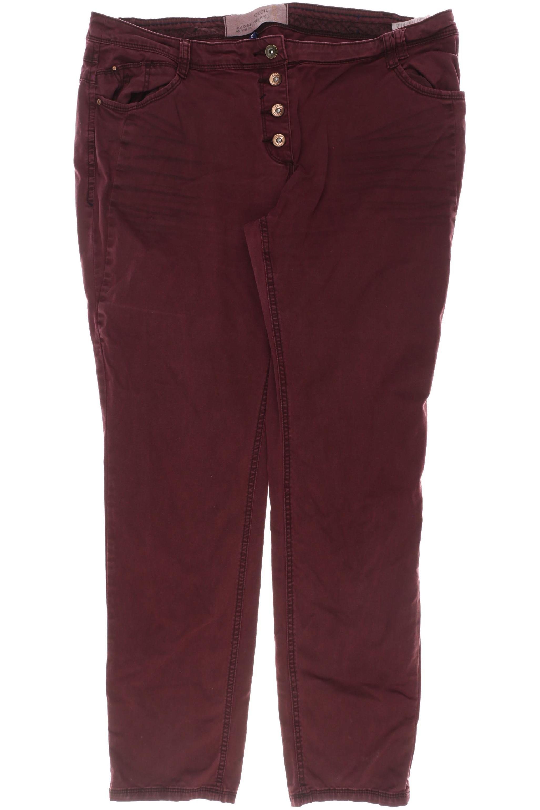 

Cecil Damen Jeans, rot, Gr. 36