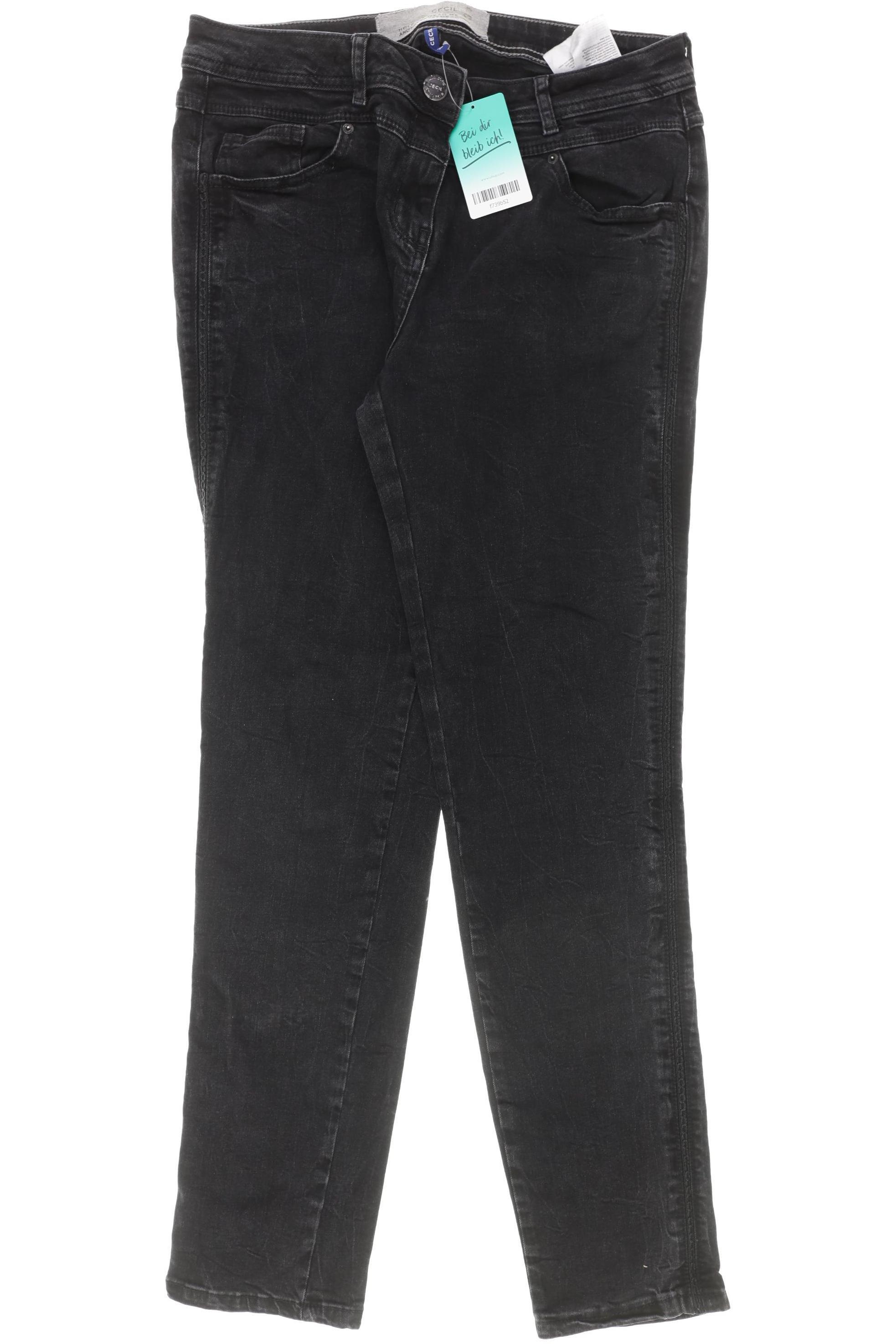 

Cecil Damen Jeans, schwarz, Gr. 32
