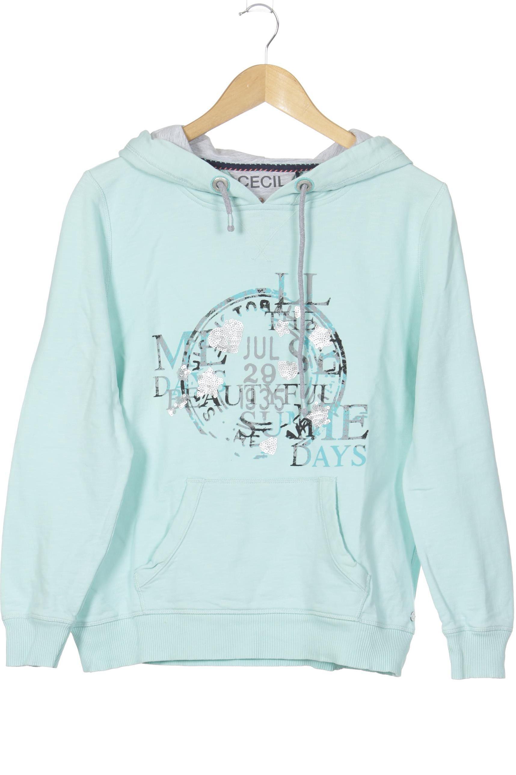 

Cecil Damen Kapuzenpullover, türkis, Gr.