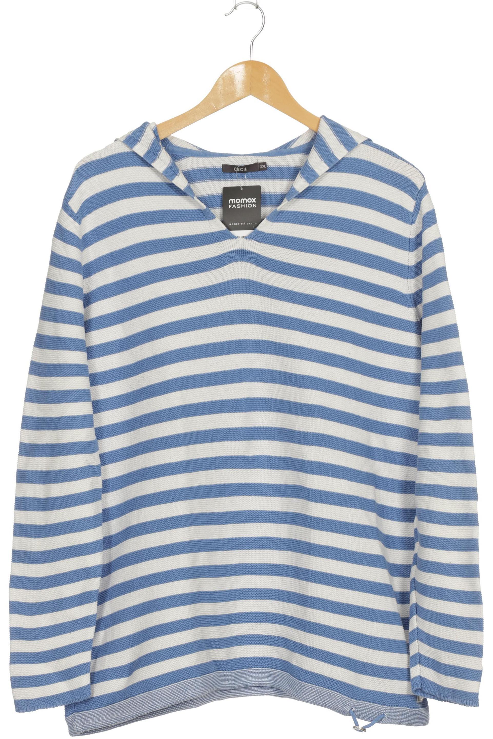 

Cecil Damen Kapuzenpullover, blau, Gr.