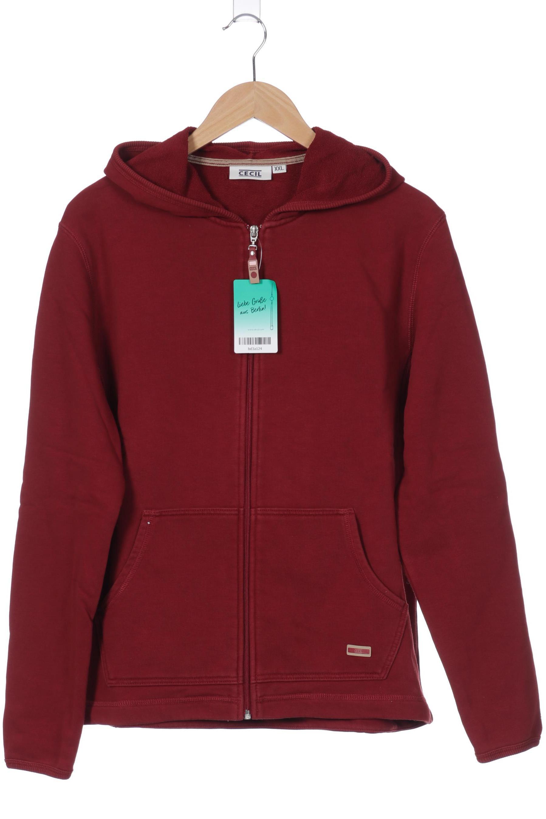 

Cecil Damen Kapuzenpullover, rot, Gr.