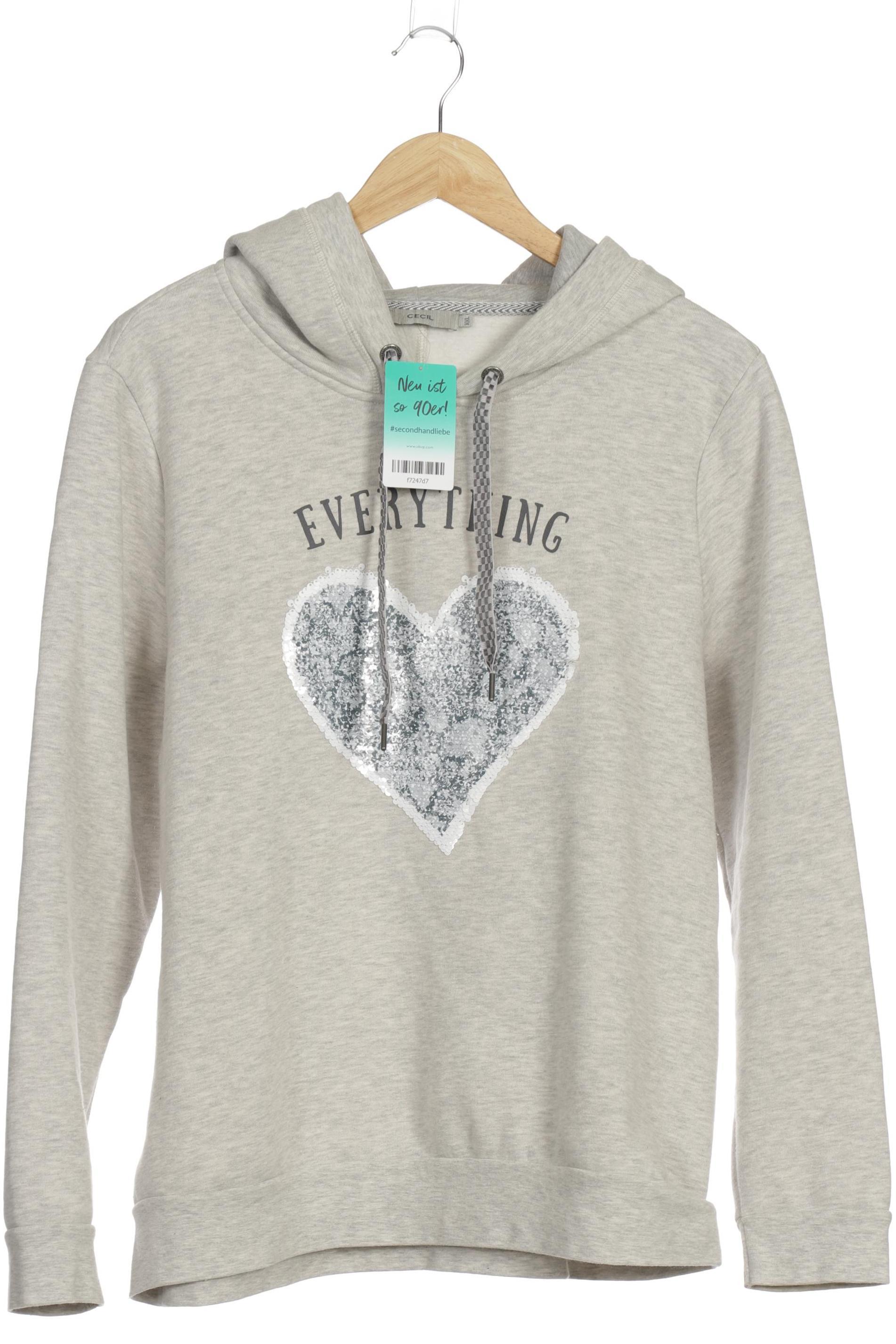 

Cecil Damen Kapuzenpullover, grau, Gr.