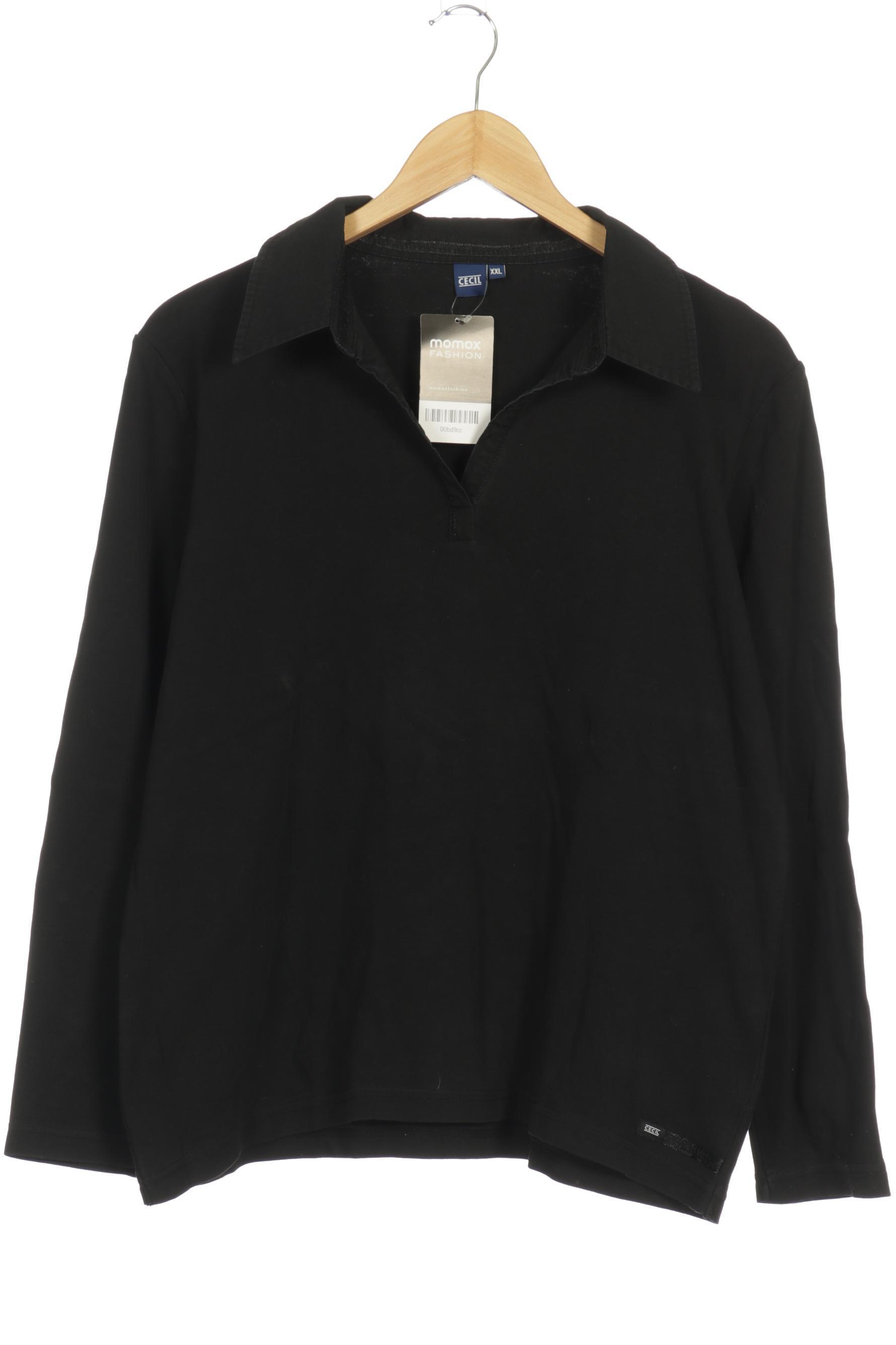 

Cecil Damen Langarmshirt, schwarz, Gr.