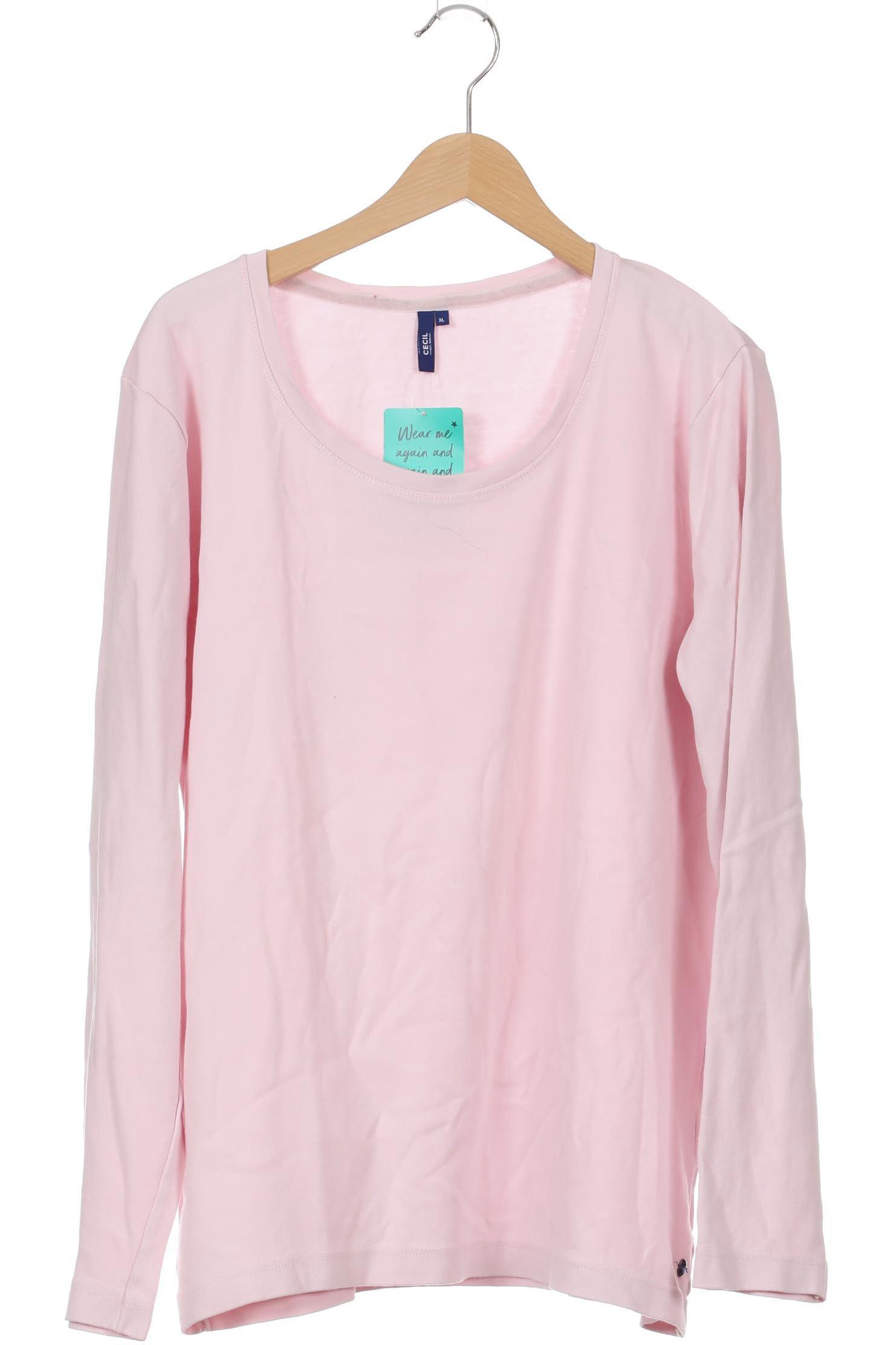 

Cecil Damen Langarmshirt, pink, Gr.