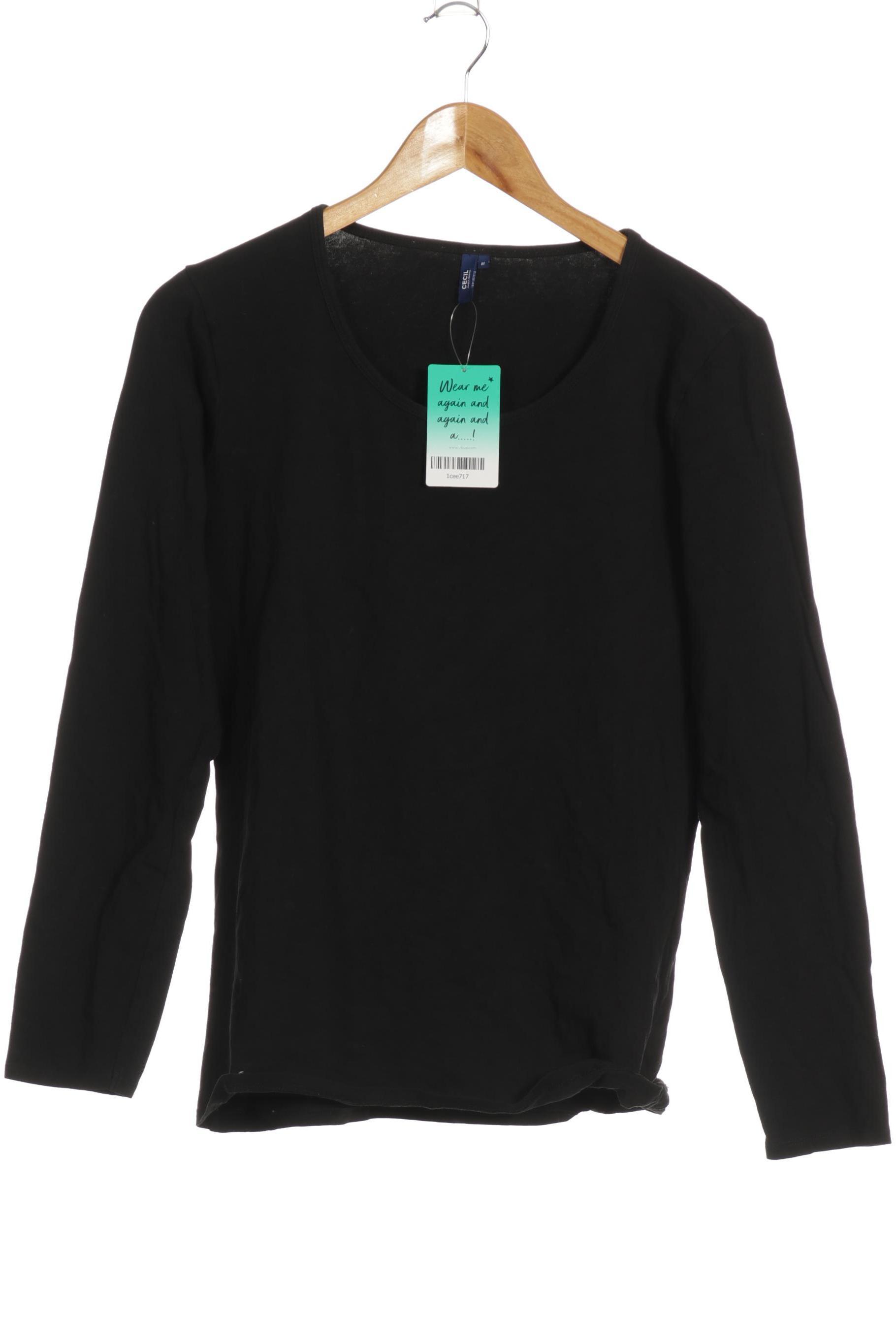 

Cecil Damen Langarmshirt, schwarz, Gr.