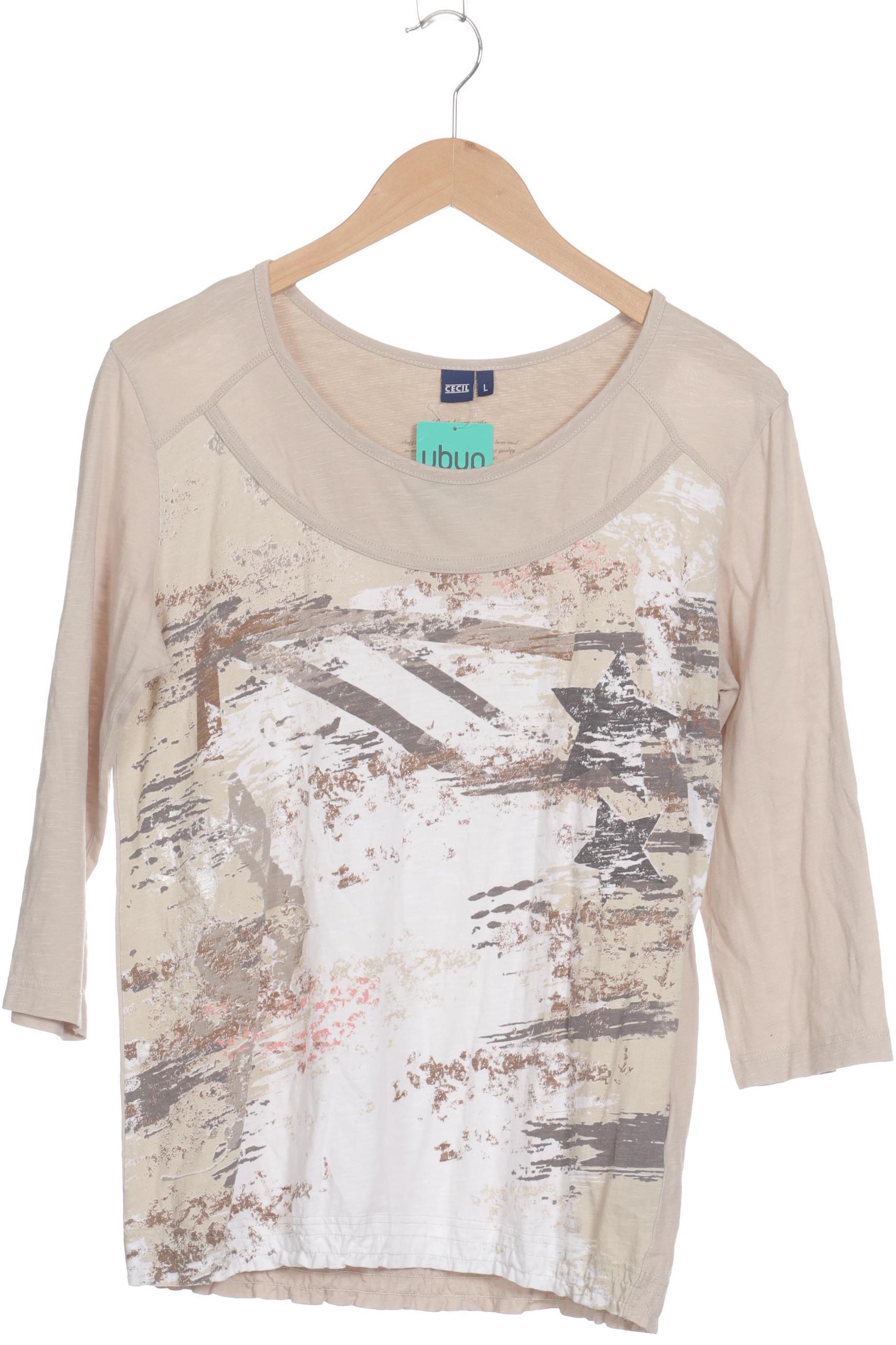 

Cecil Damen Langarmshirt, beige, Gr.