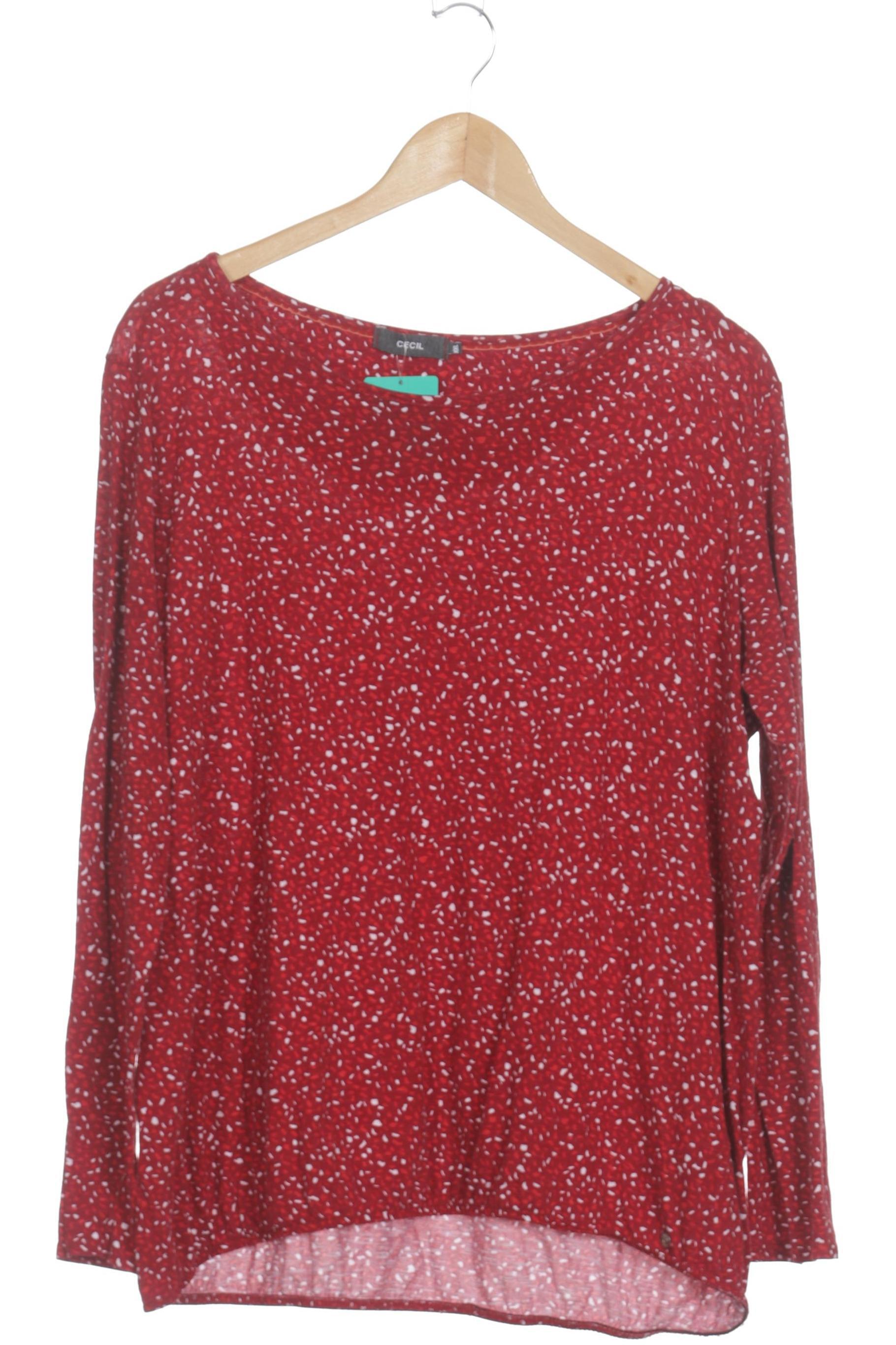 

Cecil Damen Langarmshirt, rot, Gr.