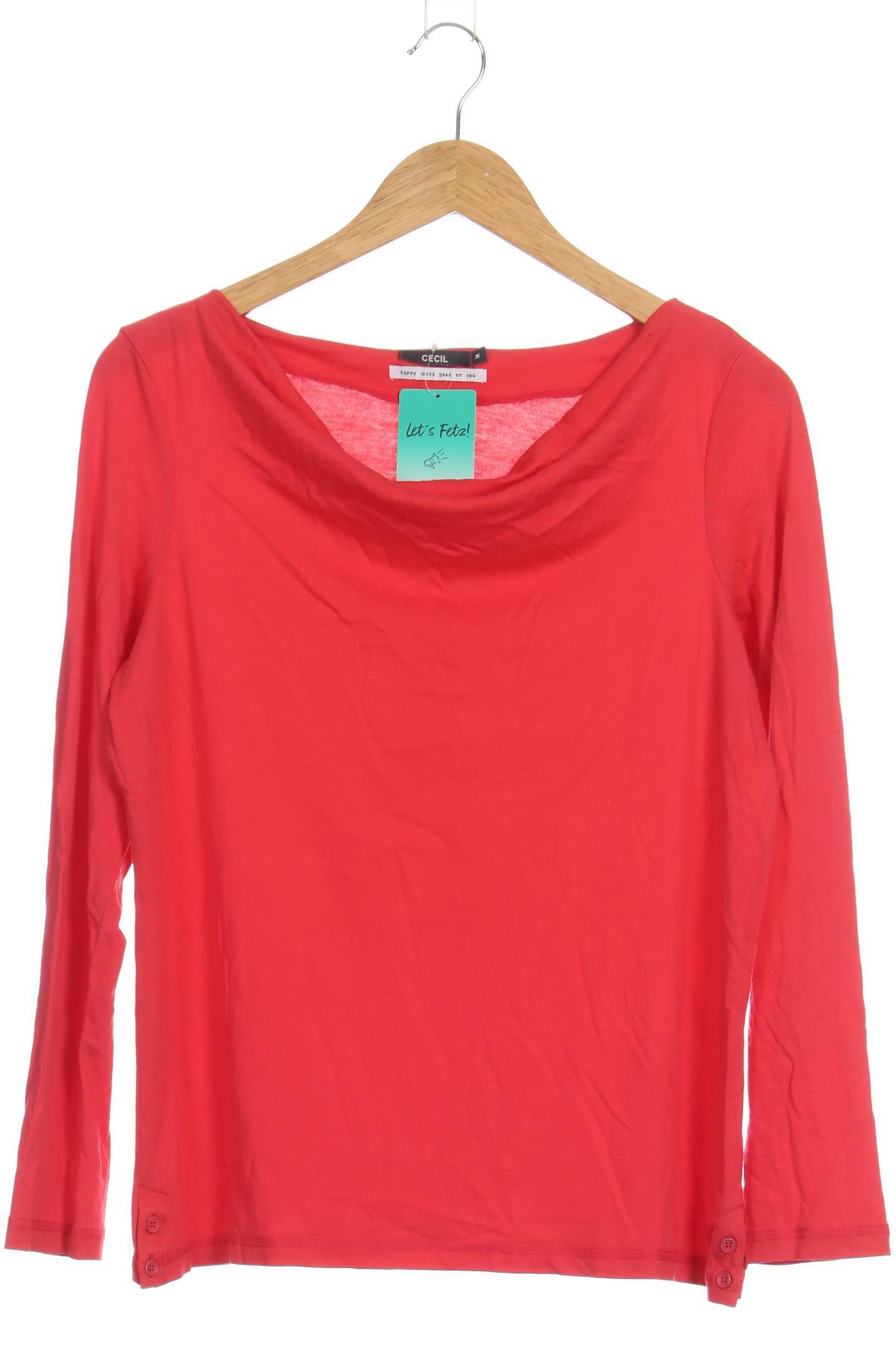 

Cecil Damen Langarmshirt, rot, Gr.