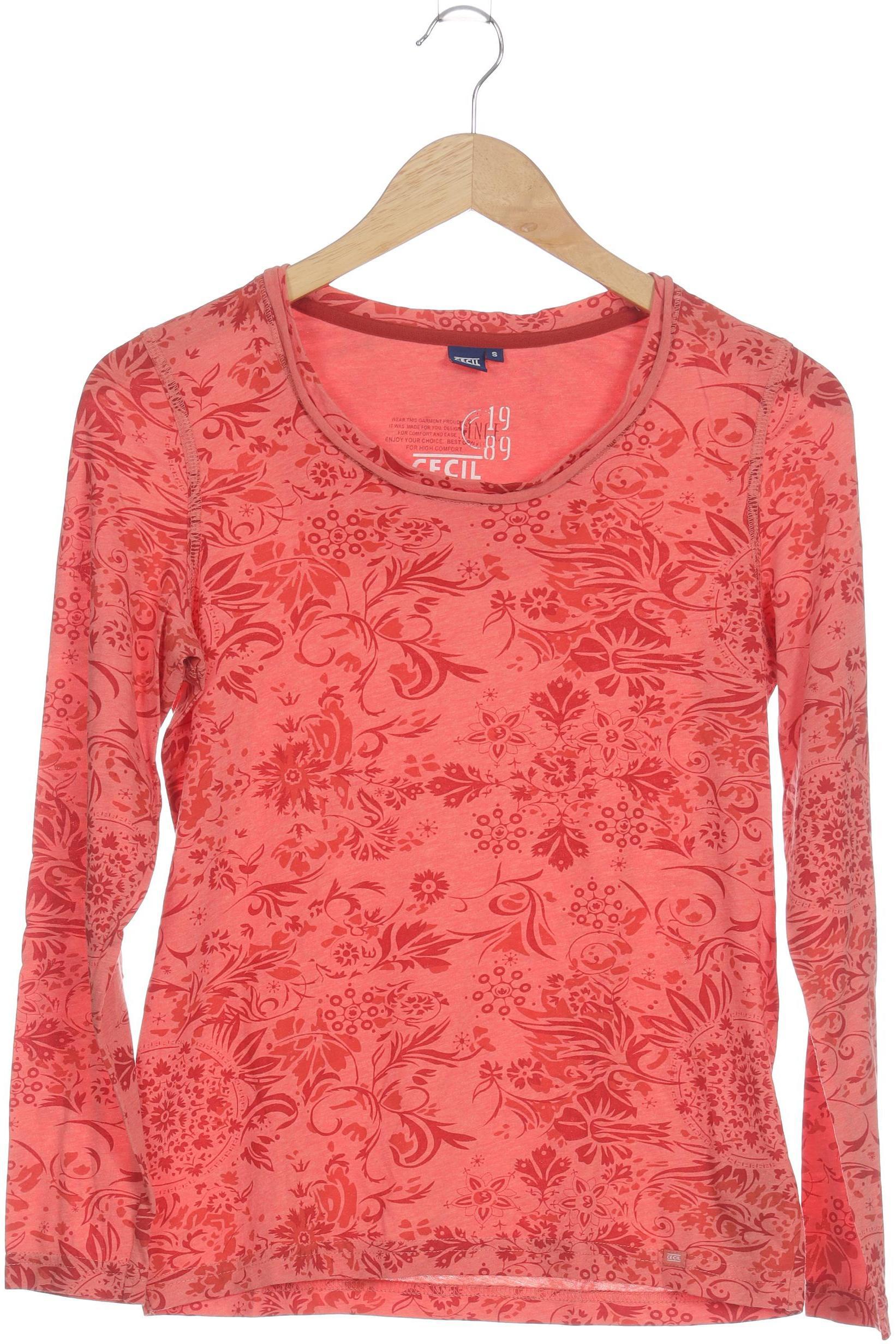 

Cecil Damen Langarmshirt, rot, Gr.